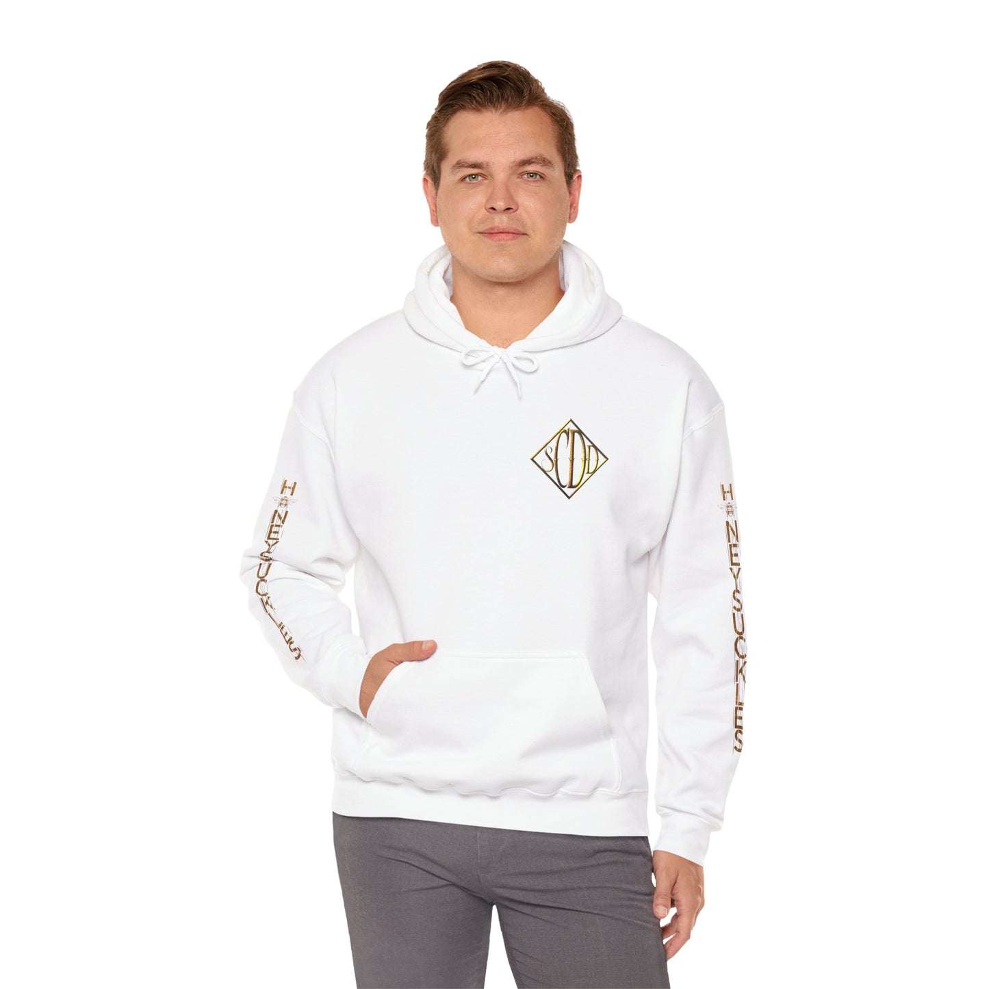 I love you with all my insides Unisex Heavy Blend™ Hooded Sweatshirt