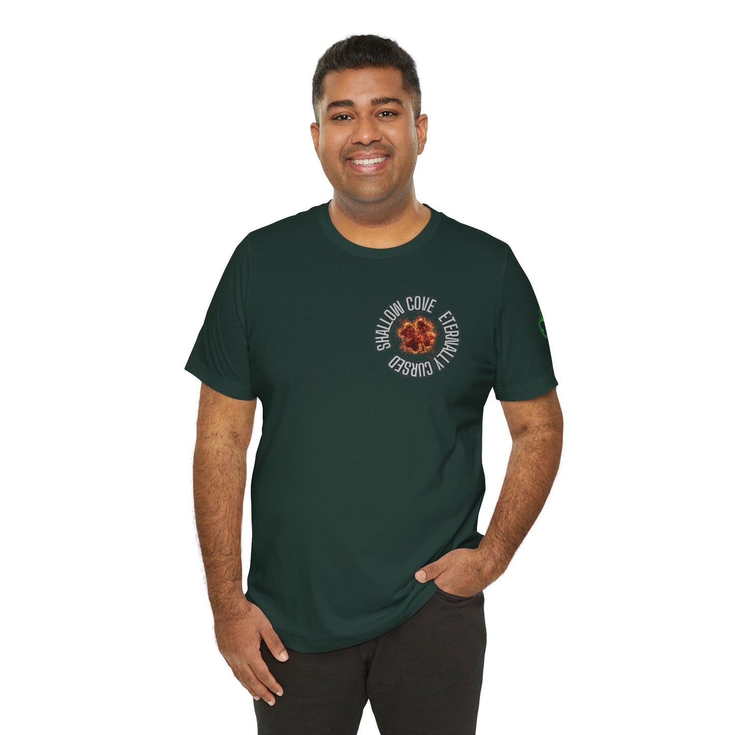 Eternally Cursed Unisex Jersey Short Sleeve Tee
