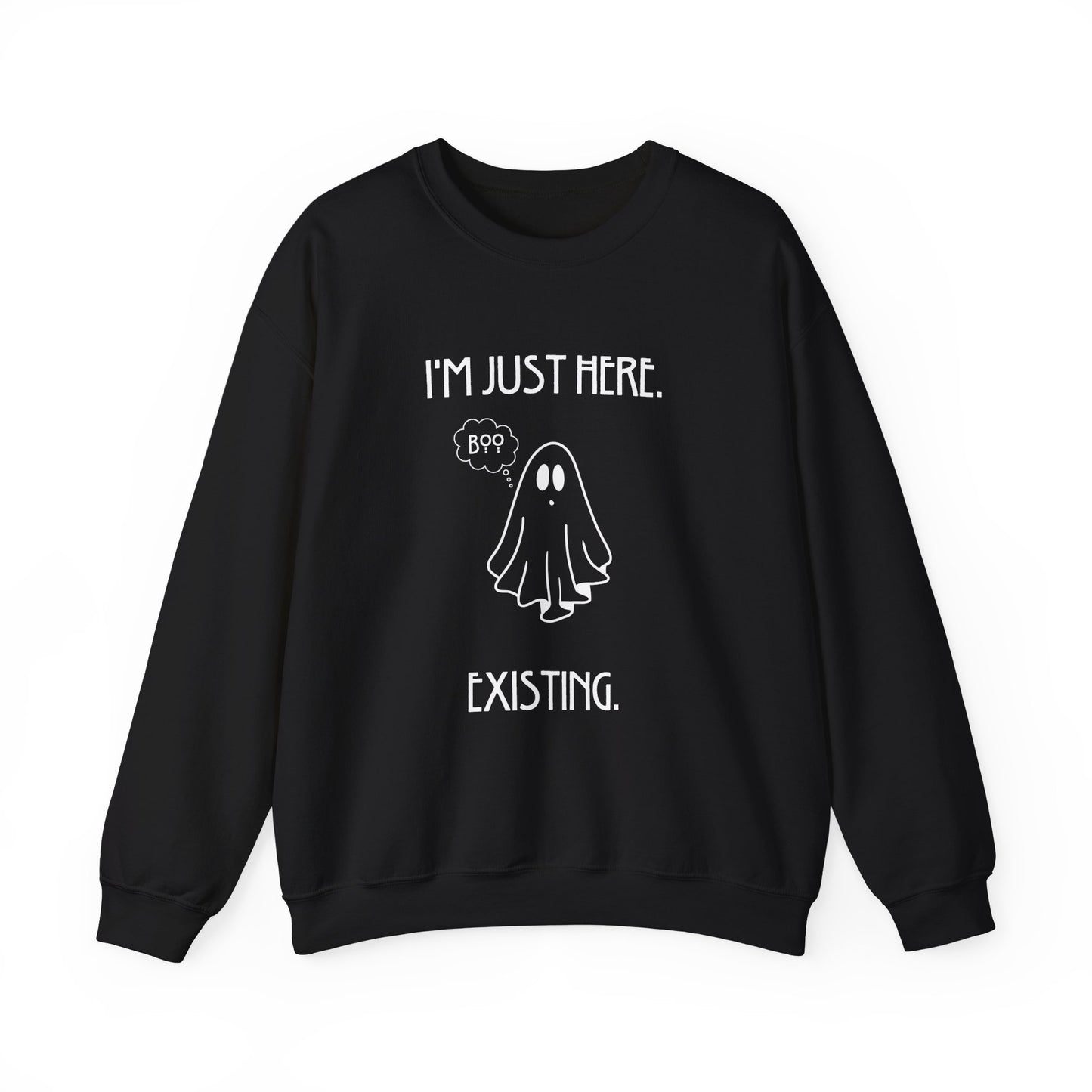 January Quote Lazy Unisex Heavy Blend™ Crewneck Sweatshirt