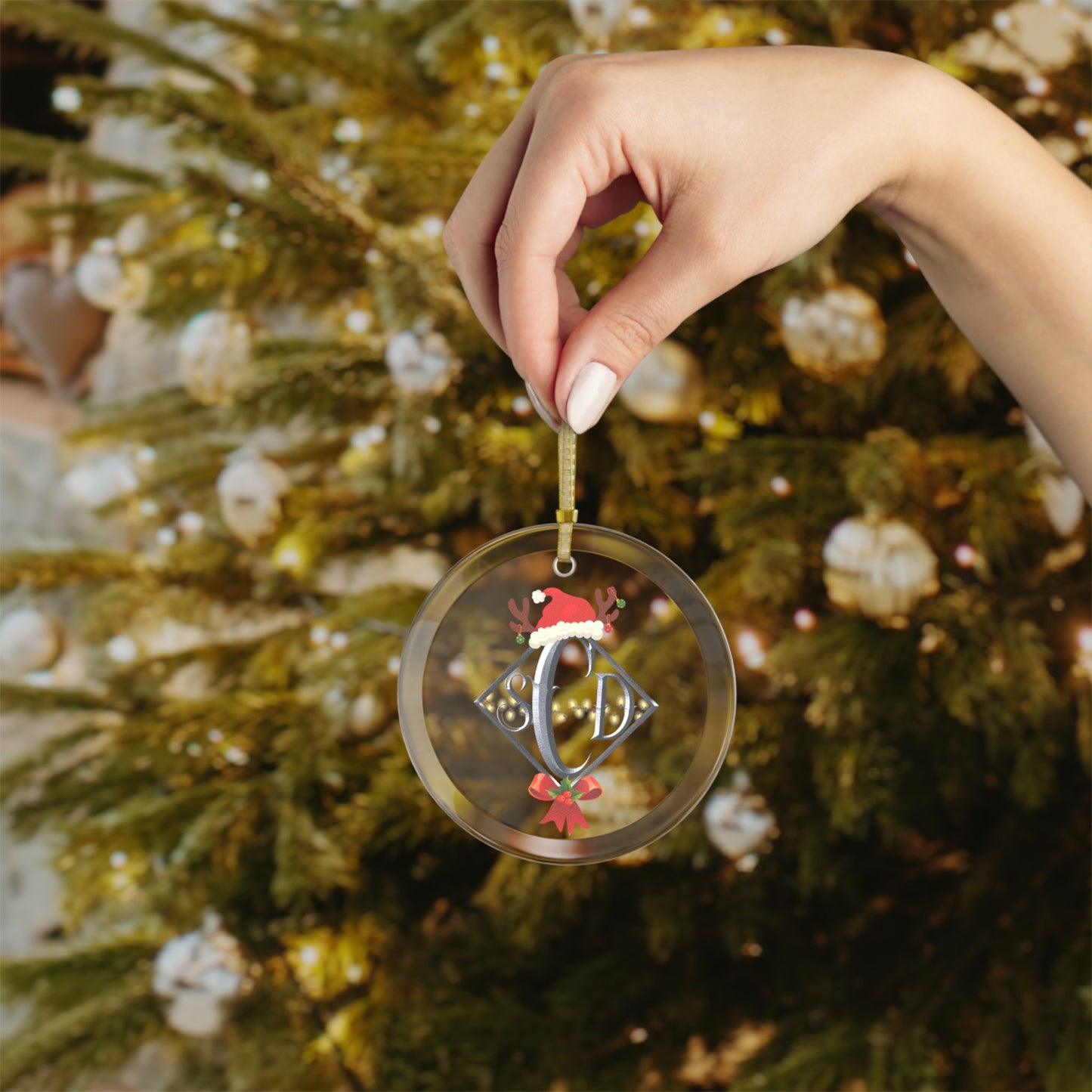Shallow Cove Glass Ornament