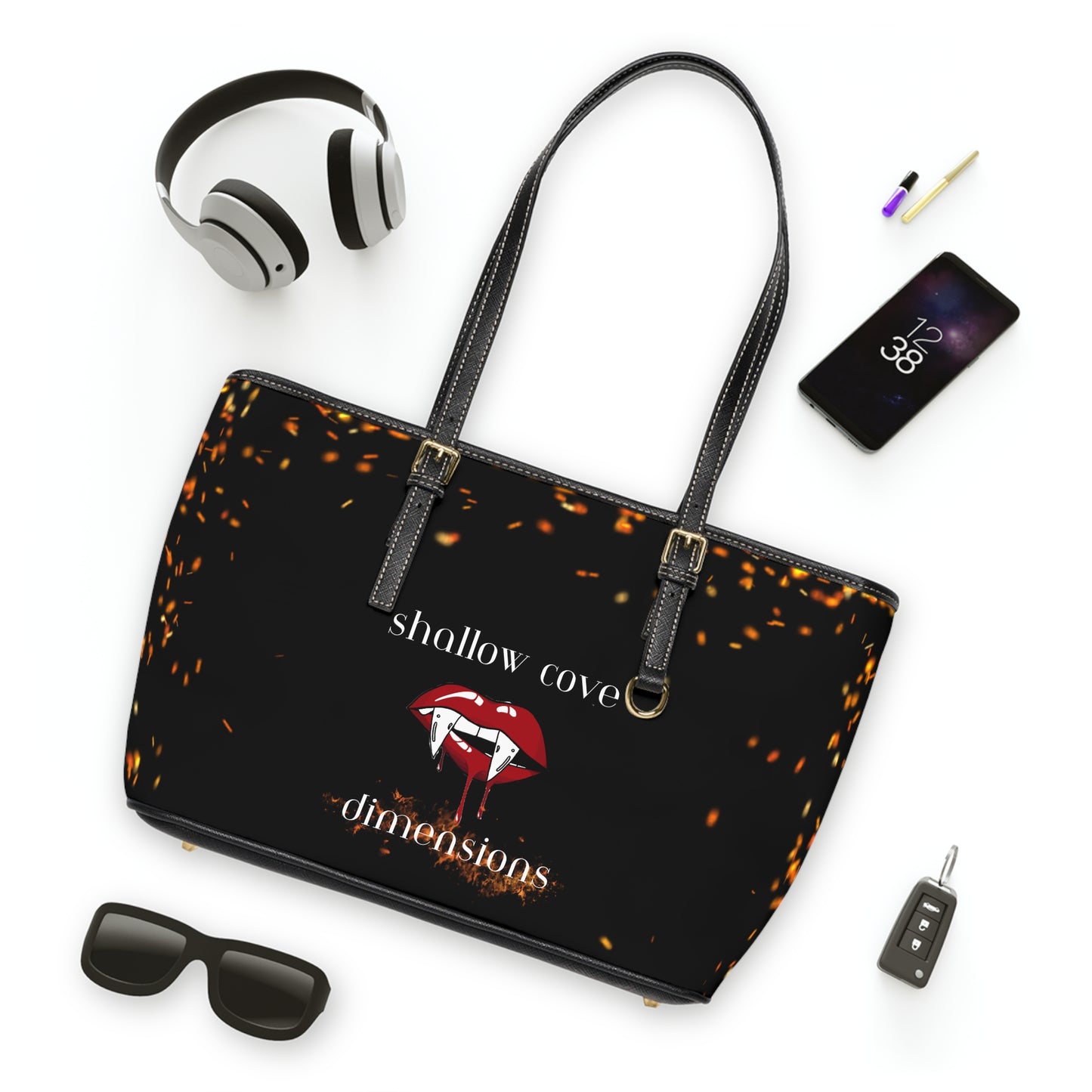 Shallow Cove PU Leather Shoulder Bag