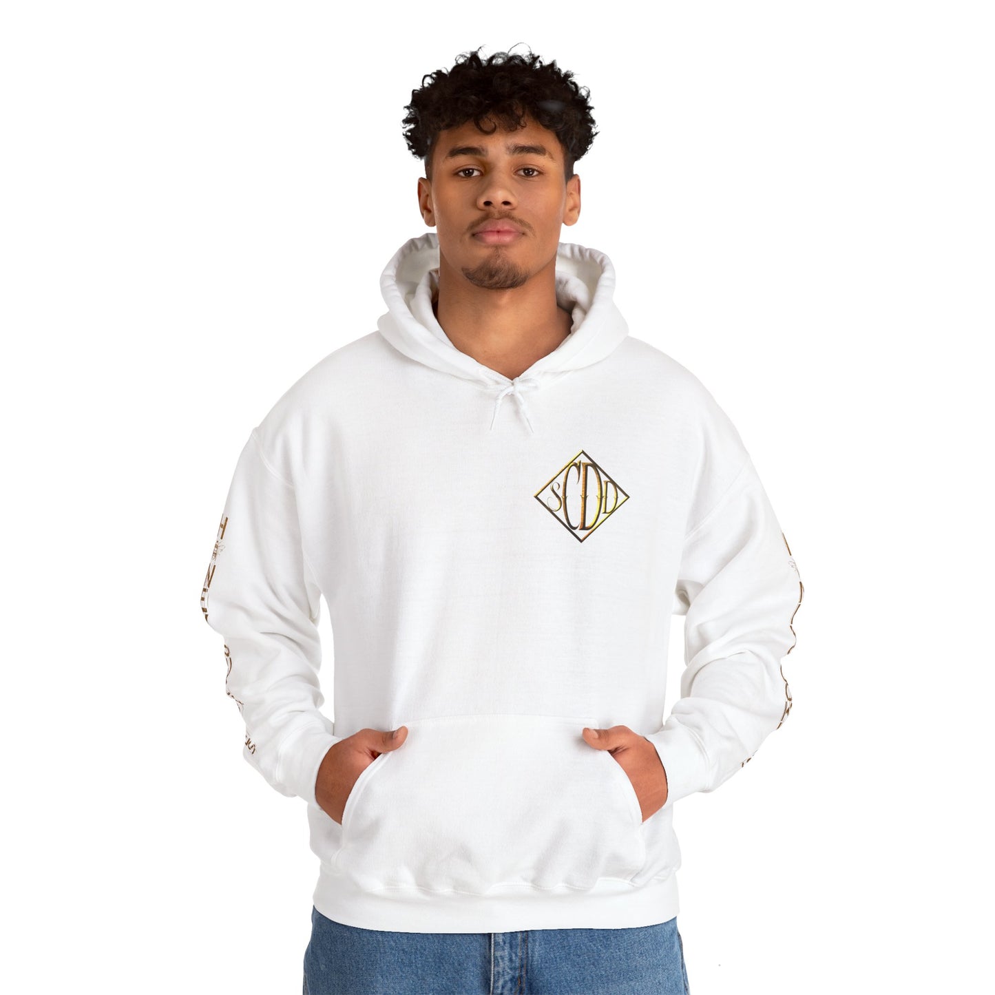I love you with all my insides Unisex Heavy Blend™ Hooded Sweatshirt