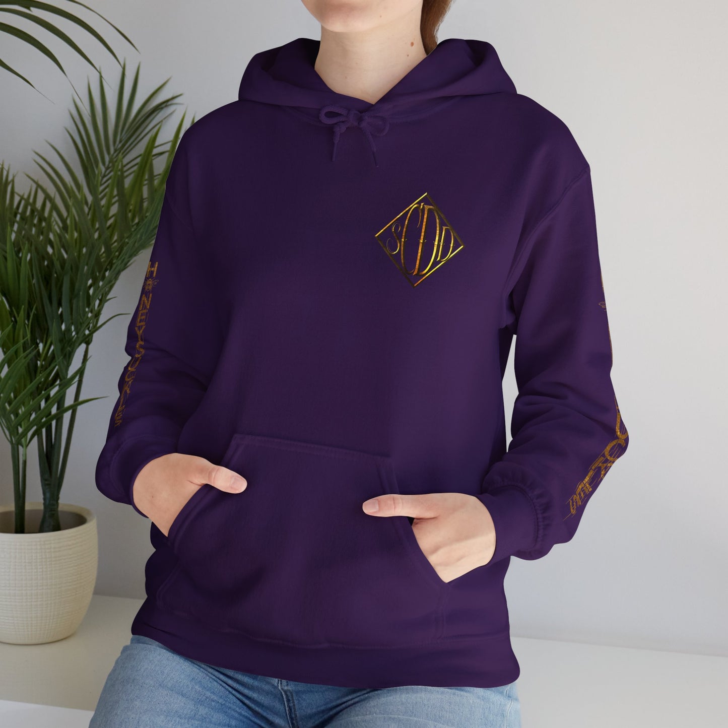 I love you with all my insides Unisex Heavy Blend™ Hooded Sweatshirt