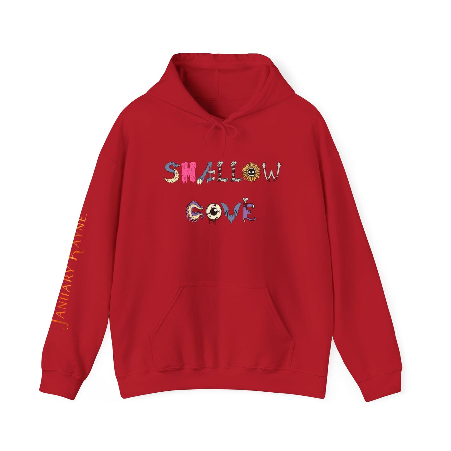 Shallow Cove with white lettering Unisex Heavy Blend™ Hooded Sweatshirt