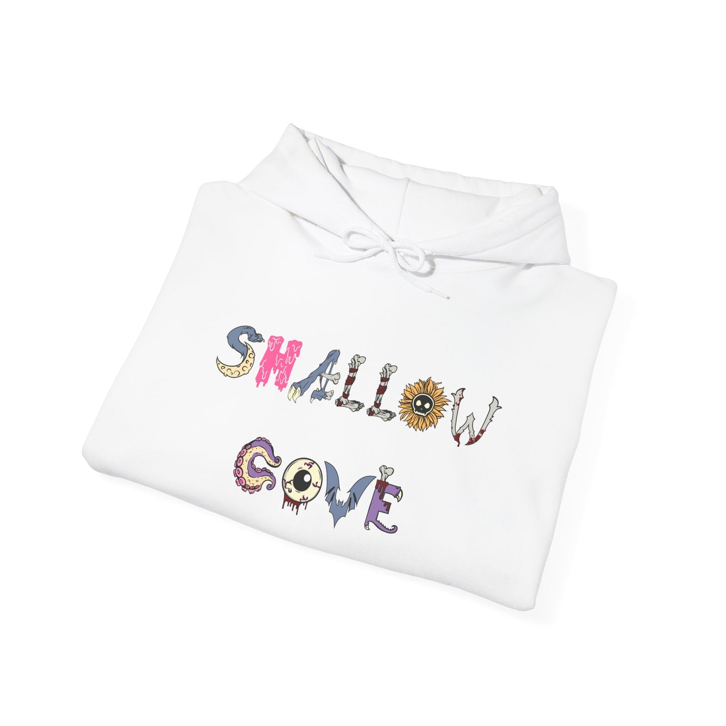 Shallow Cove with white lettering Unisex Heavy Blend™ Hooded Sweatshirt