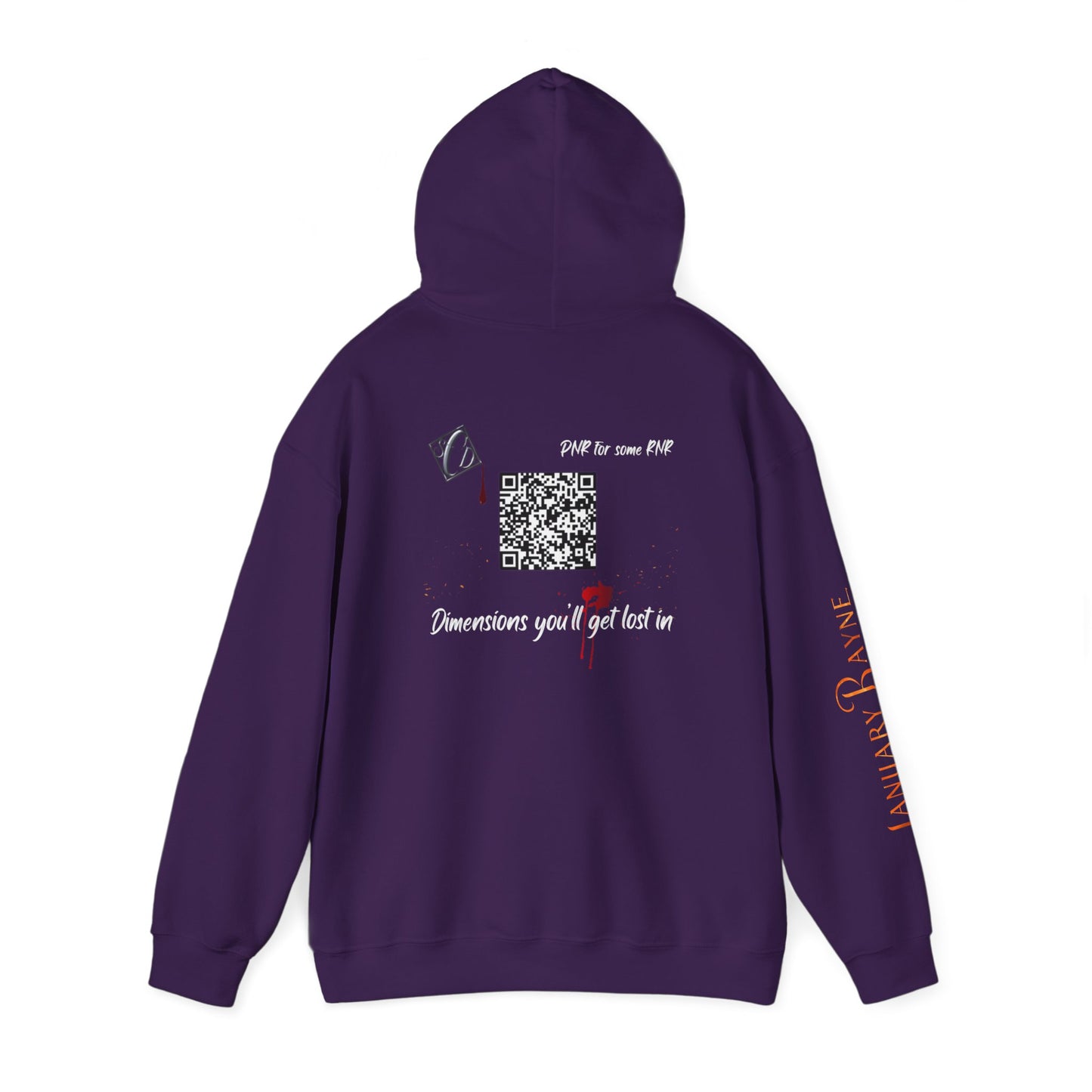 Shallow Cove with white lettering Unisex Heavy Blend™ Hooded Sweatshirt
