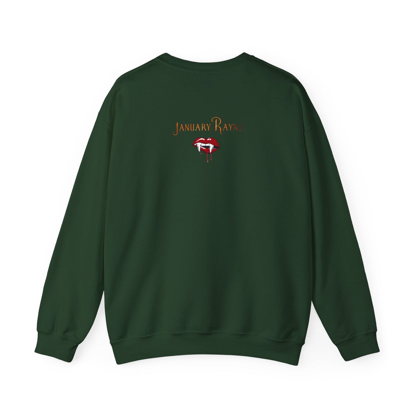 January Quote Lazy Unisex Heavy Blend™ Crewneck Sweatshirt