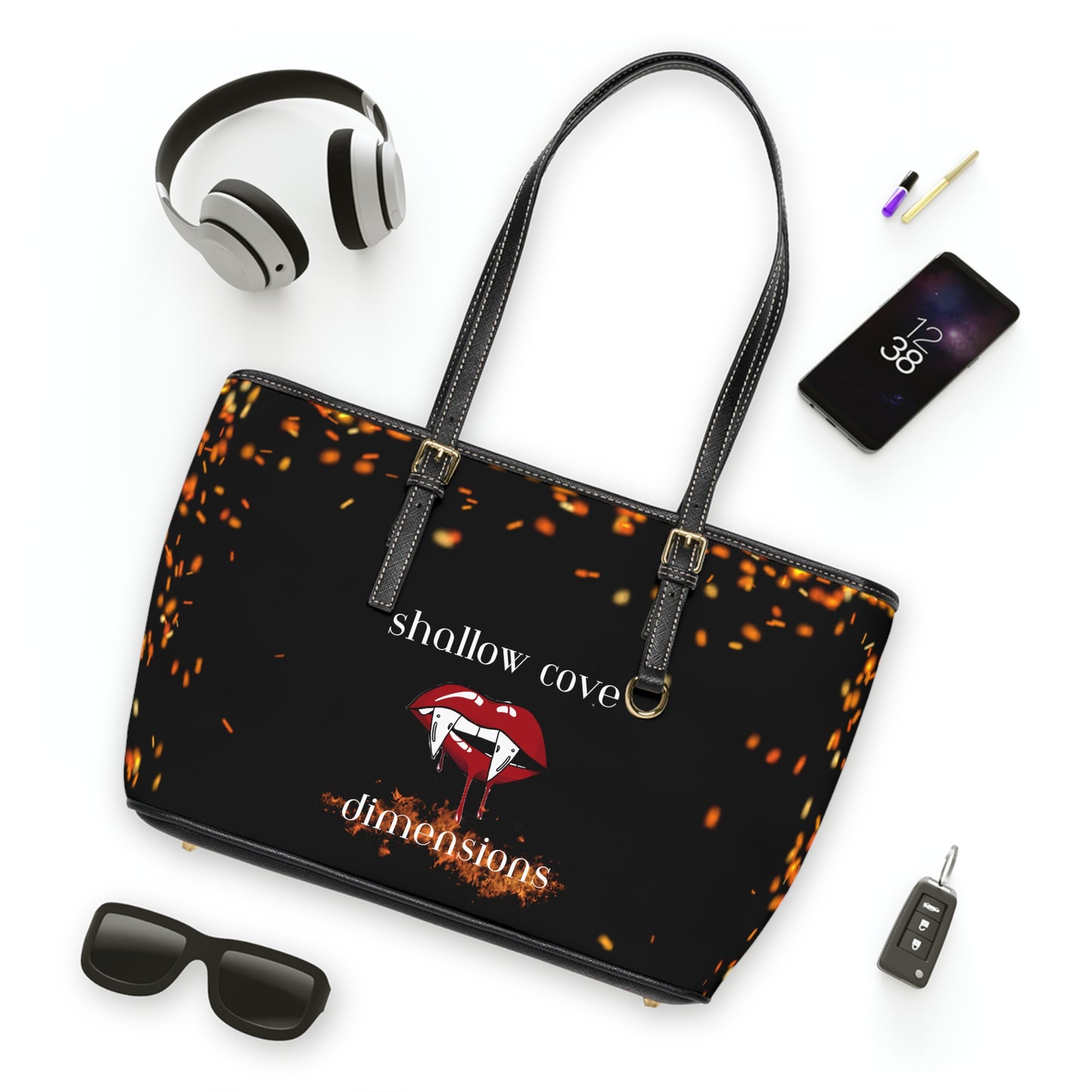 Shallow Cove PU Leather Shoulder Bag