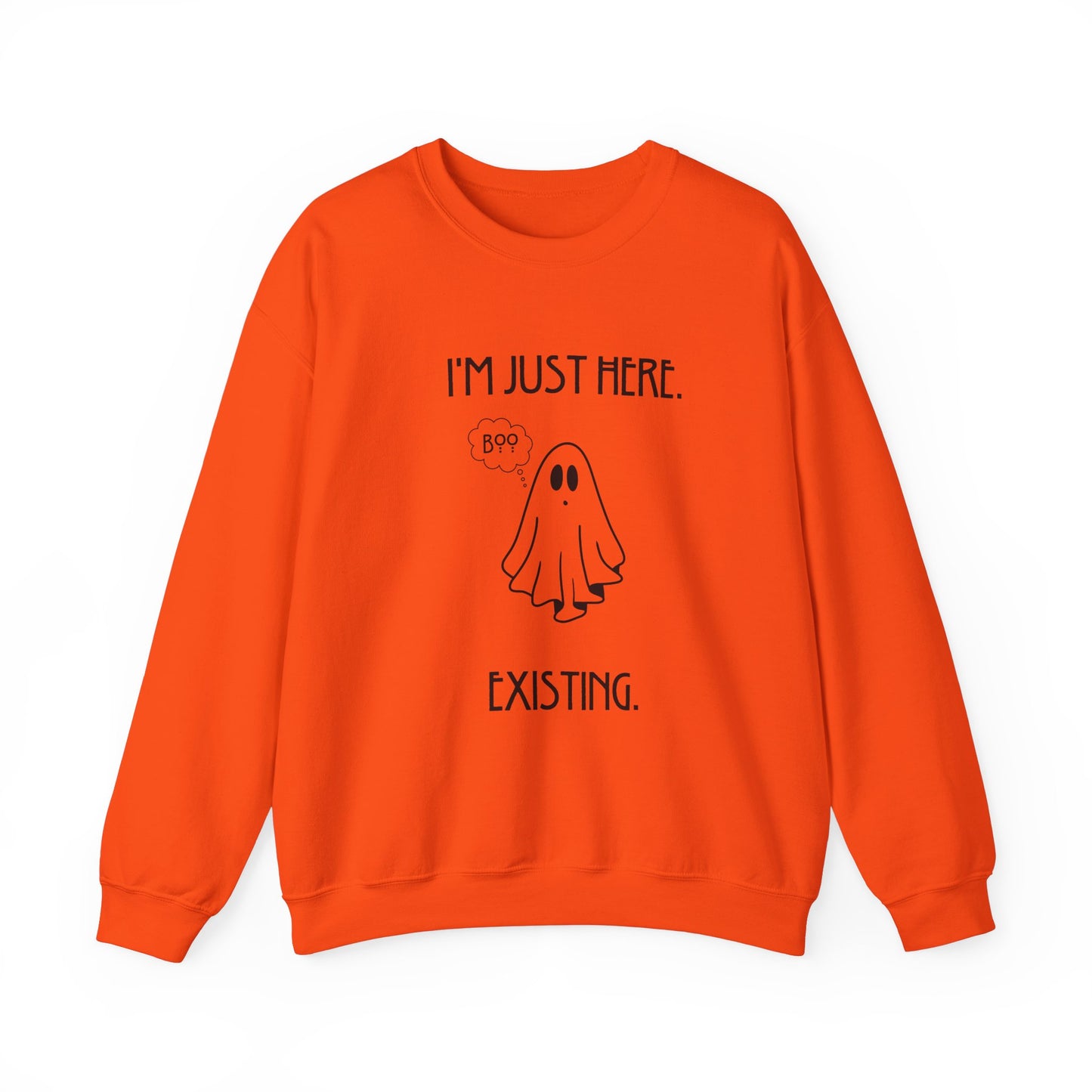 January Quote Lazy Unisex Heavy Blend™ Crewneck Sweatshirt