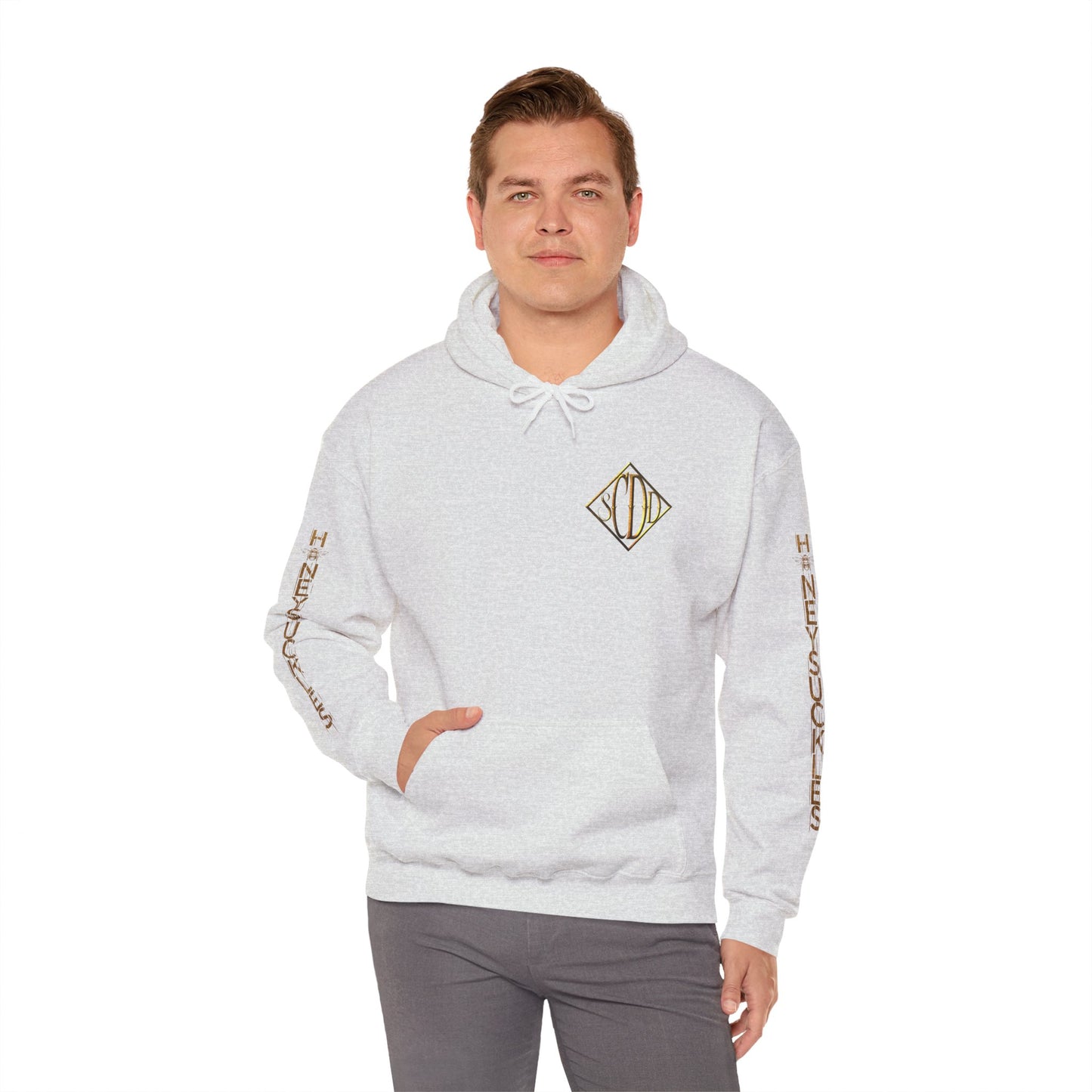 I love you with all my insides Unisex Heavy Blend™ Hooded Sweatshirt