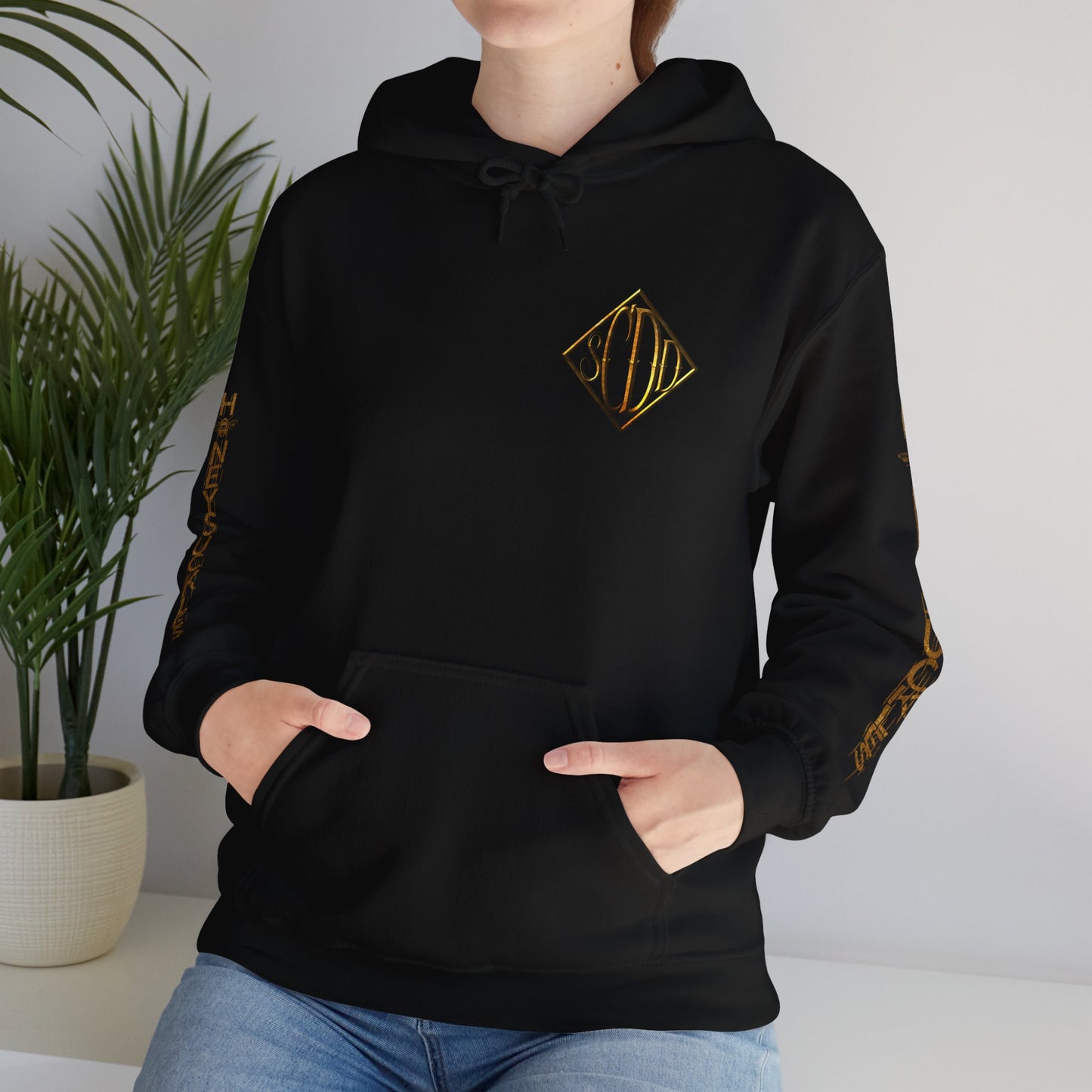 I love you with all my insides Unisex Heavy Blend™ Hooded Sweatshirt