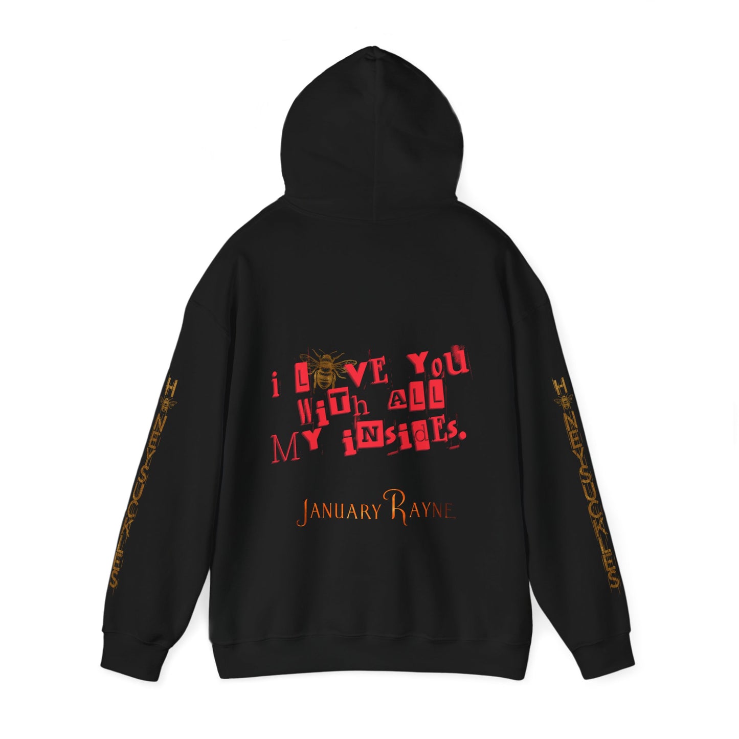 I love you with all my insides Unisex Heavy Blend™ Hooded Sweatshirt