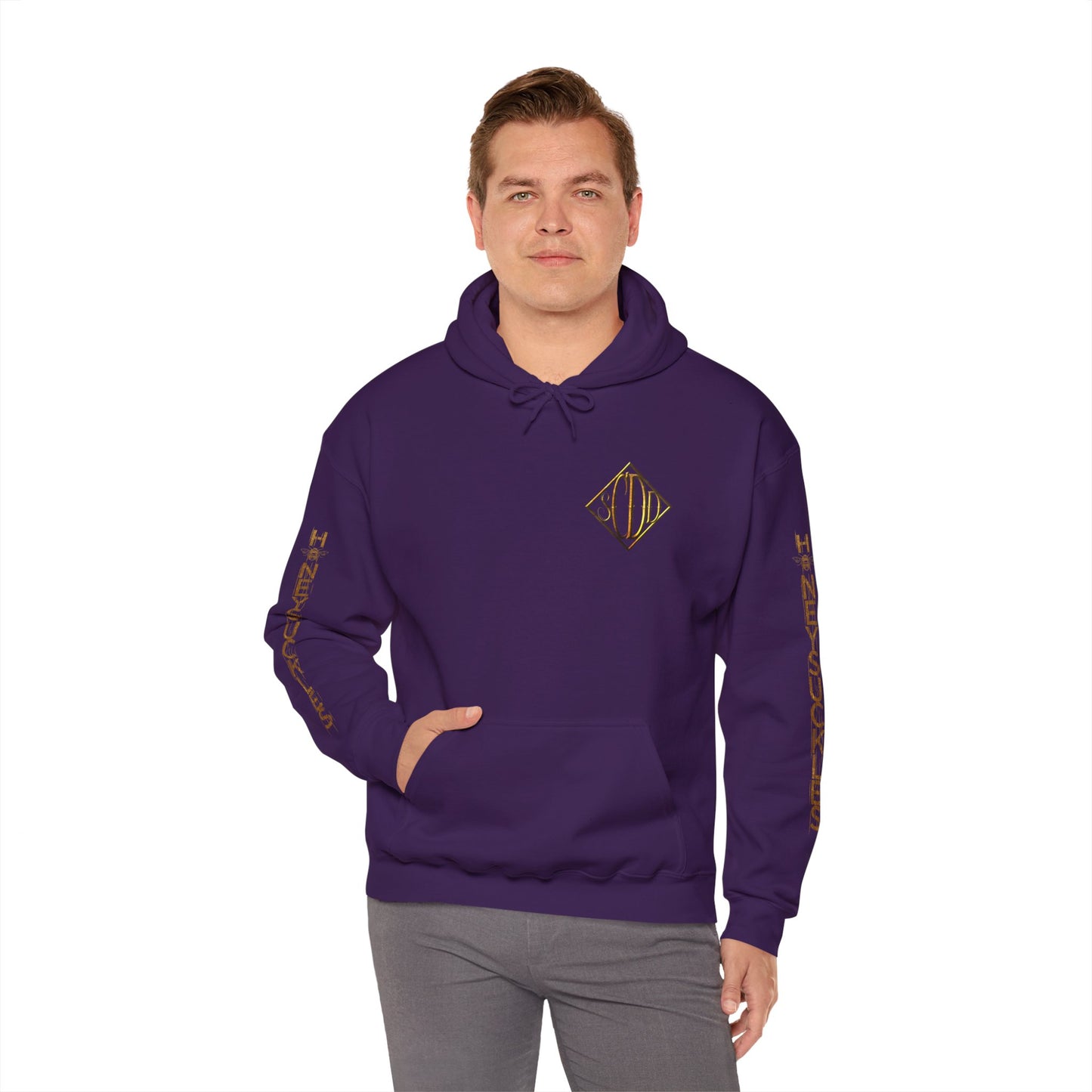 I love you with all my insides Unisex Heavy Blend™ Hooded Sweatshirt