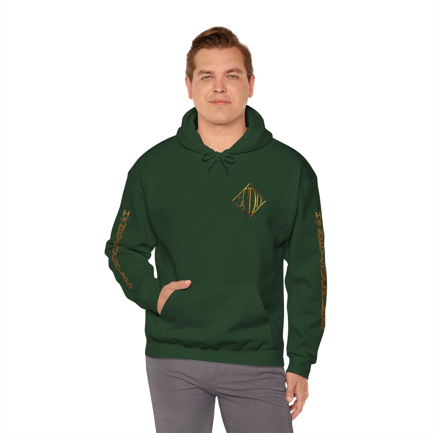 I love you with all my insides Unisex Heavy Blend™ Hooded Sweatshirt