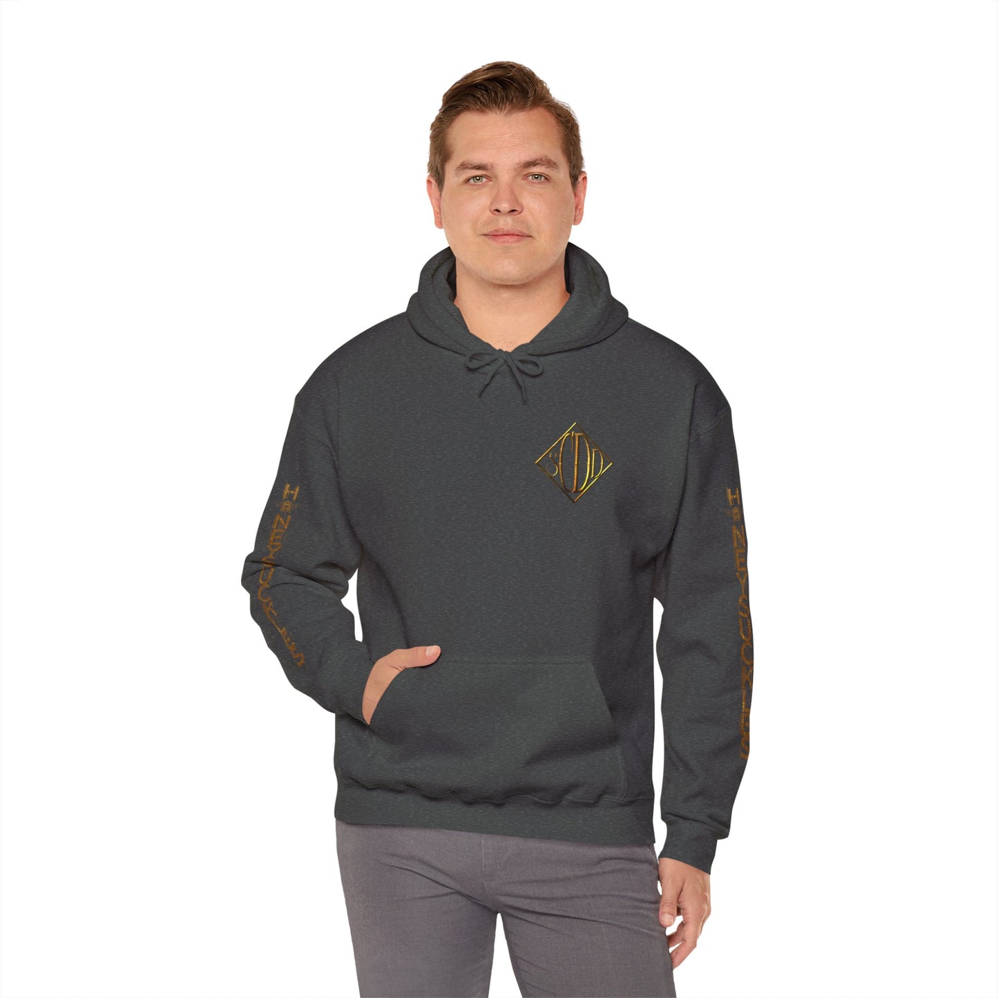 I love you with all my insides Unisex Heavy Blend™ Hooded Sweatshirt