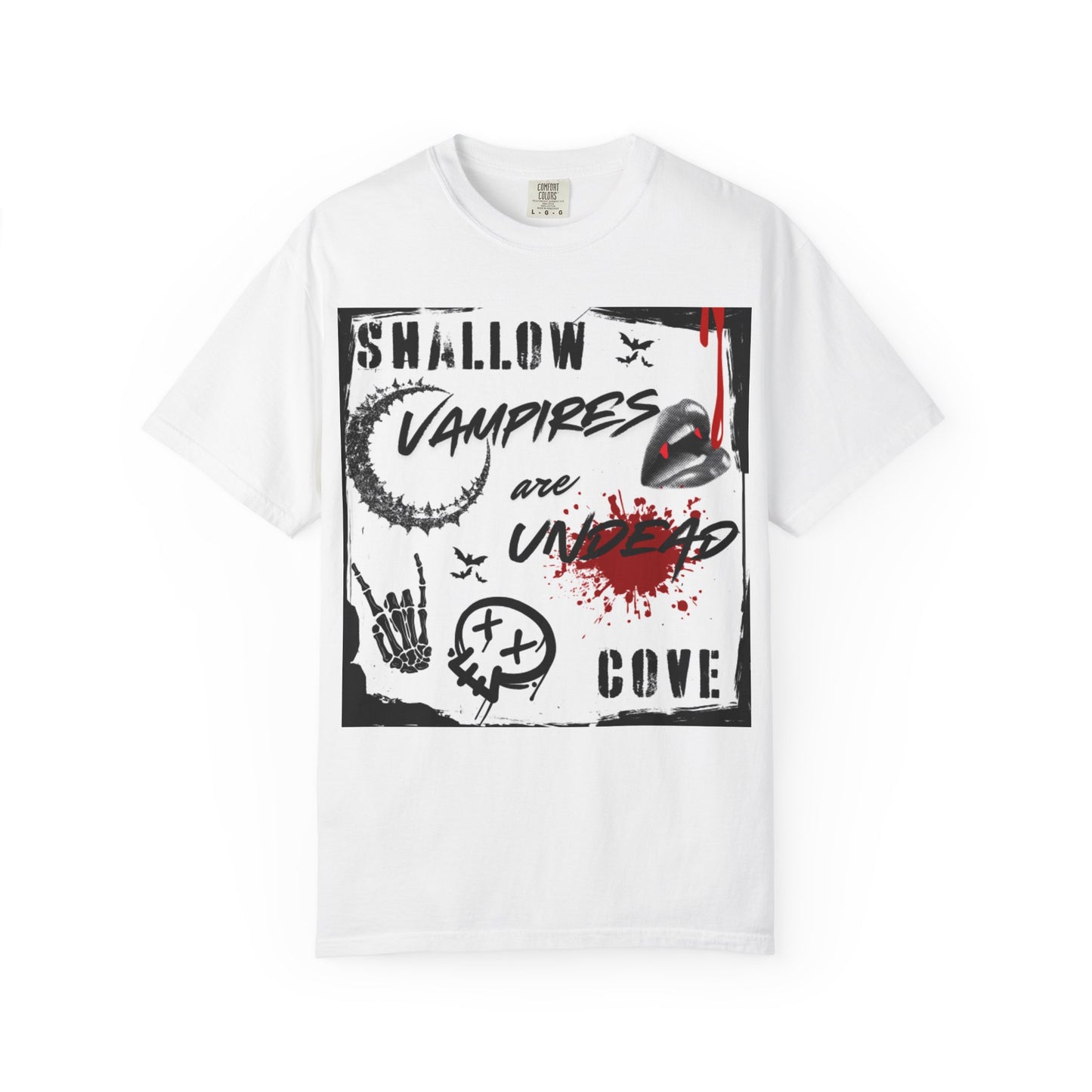 Punk Shallow Cove Unisex Garment-Dyed T-shirt