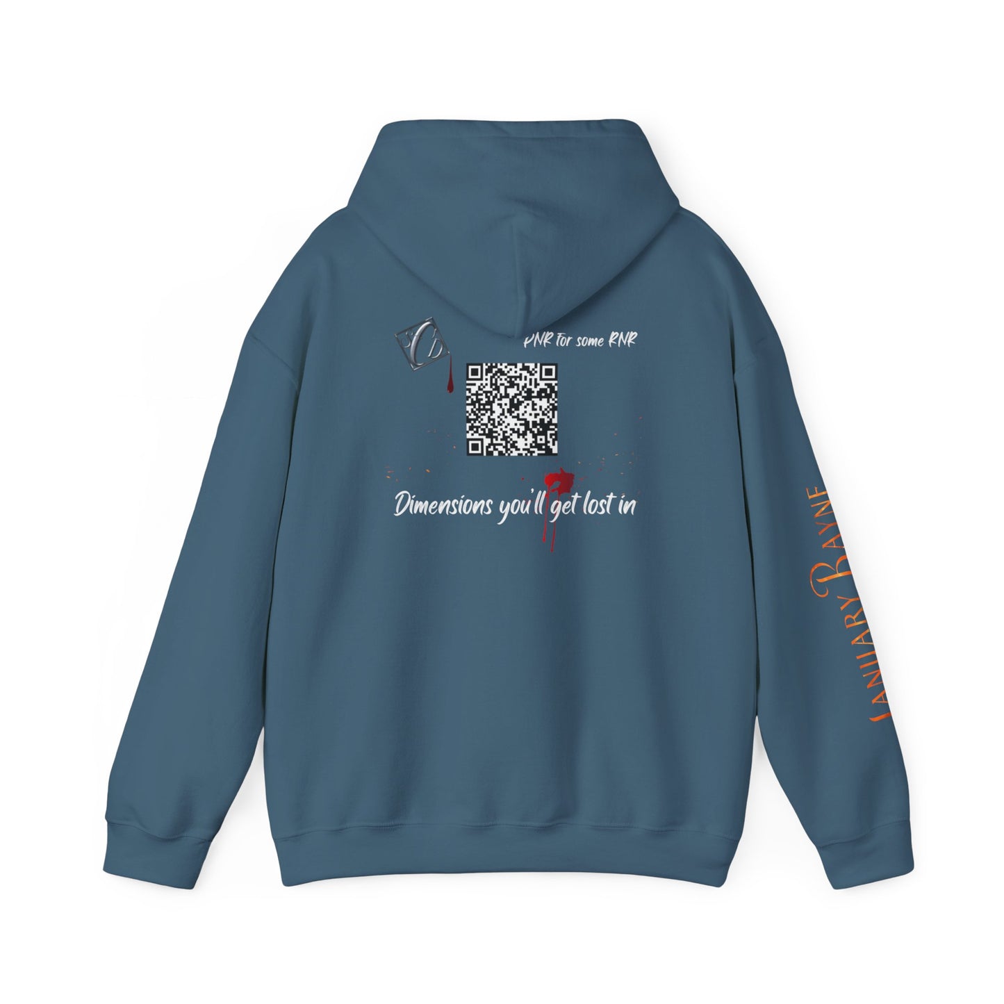 Shallow Cove with white lettering Unisex Heavy Blend™ Hooded Sweatshirt