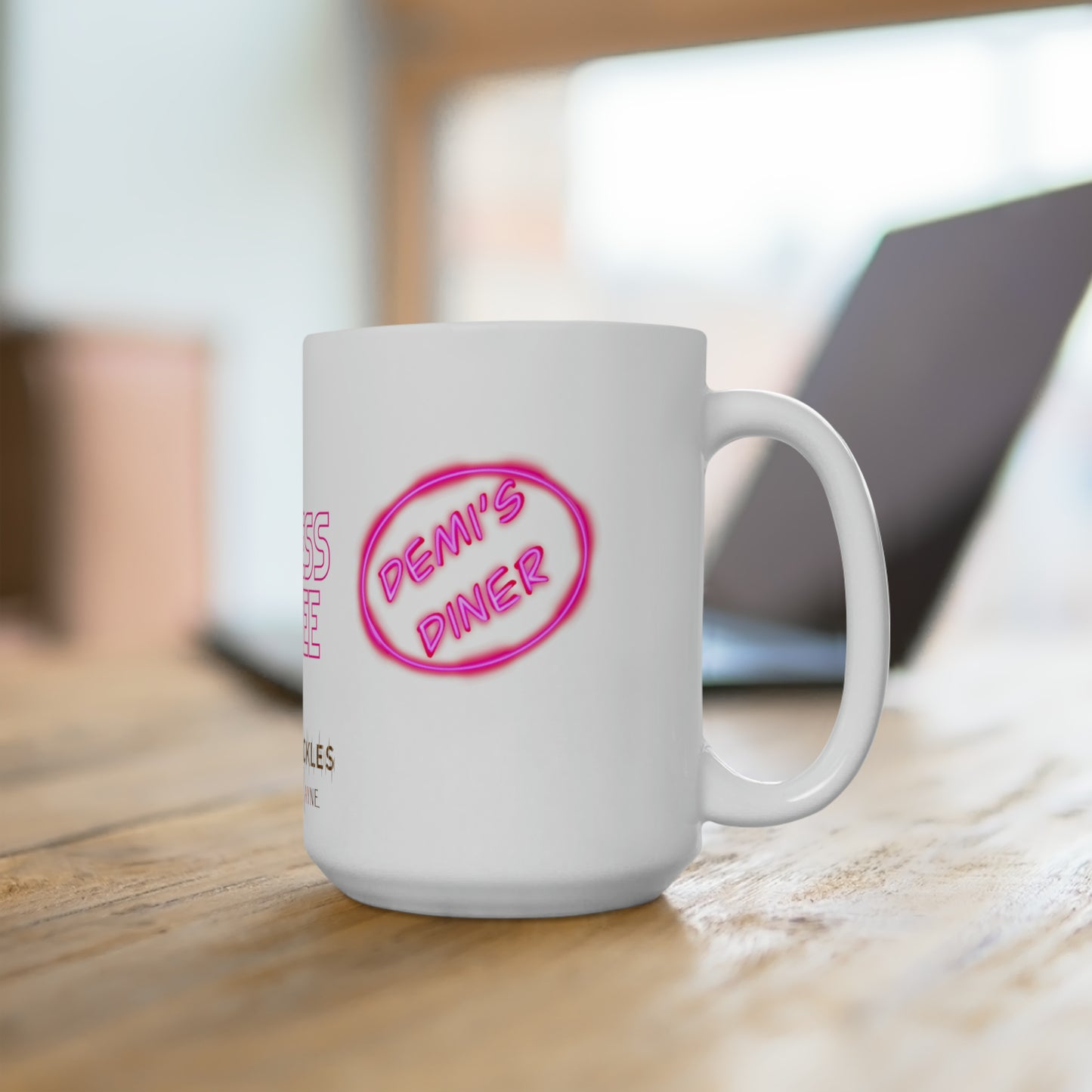 Demi's Diner Ceramic Mug 15oz