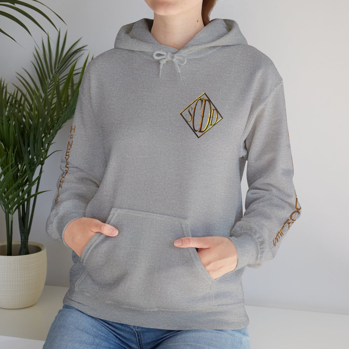 I love you with all my insides Unisex Heavy Blend™ Hooded Sweatshirt