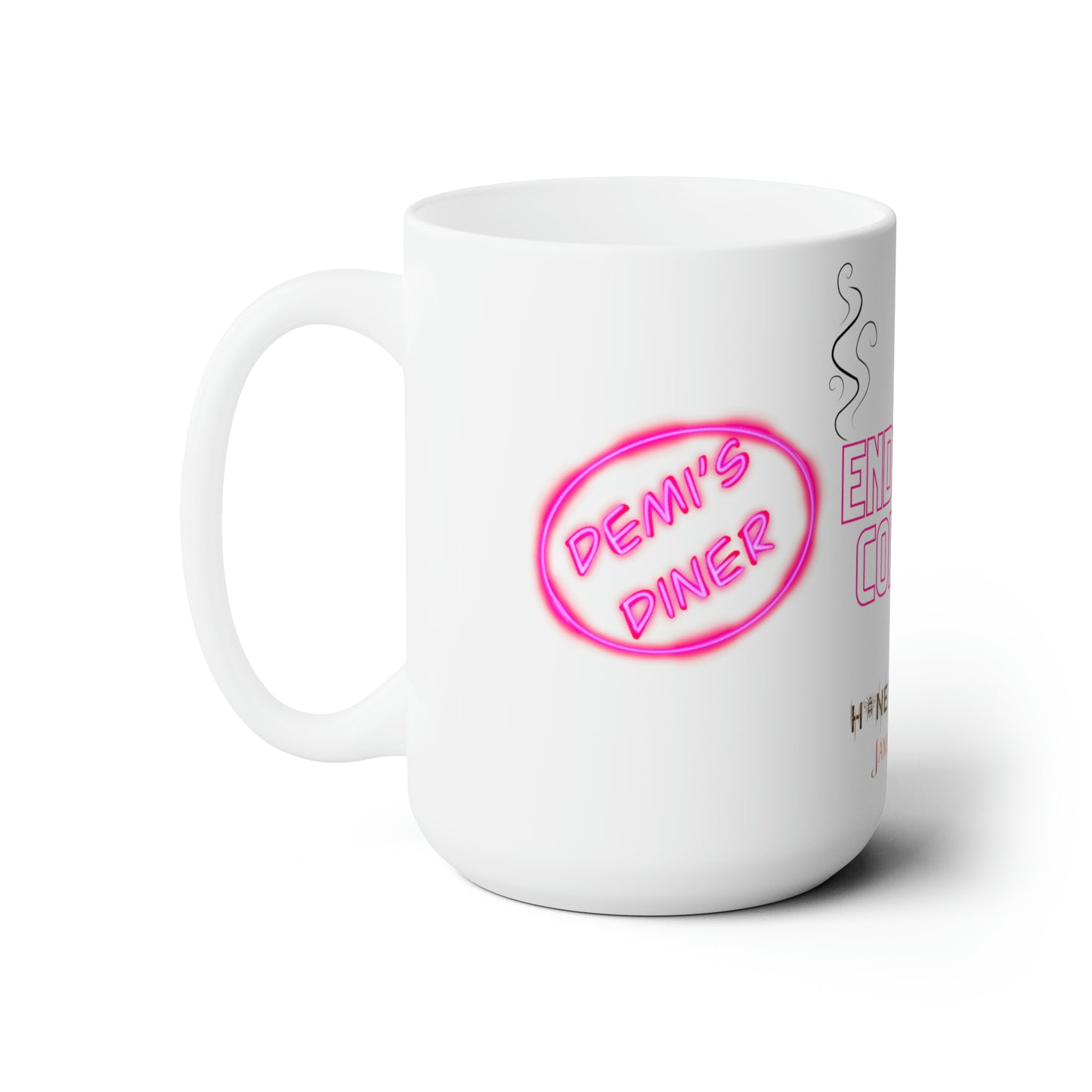 Demi's Diner Ceramic Mug 15oz