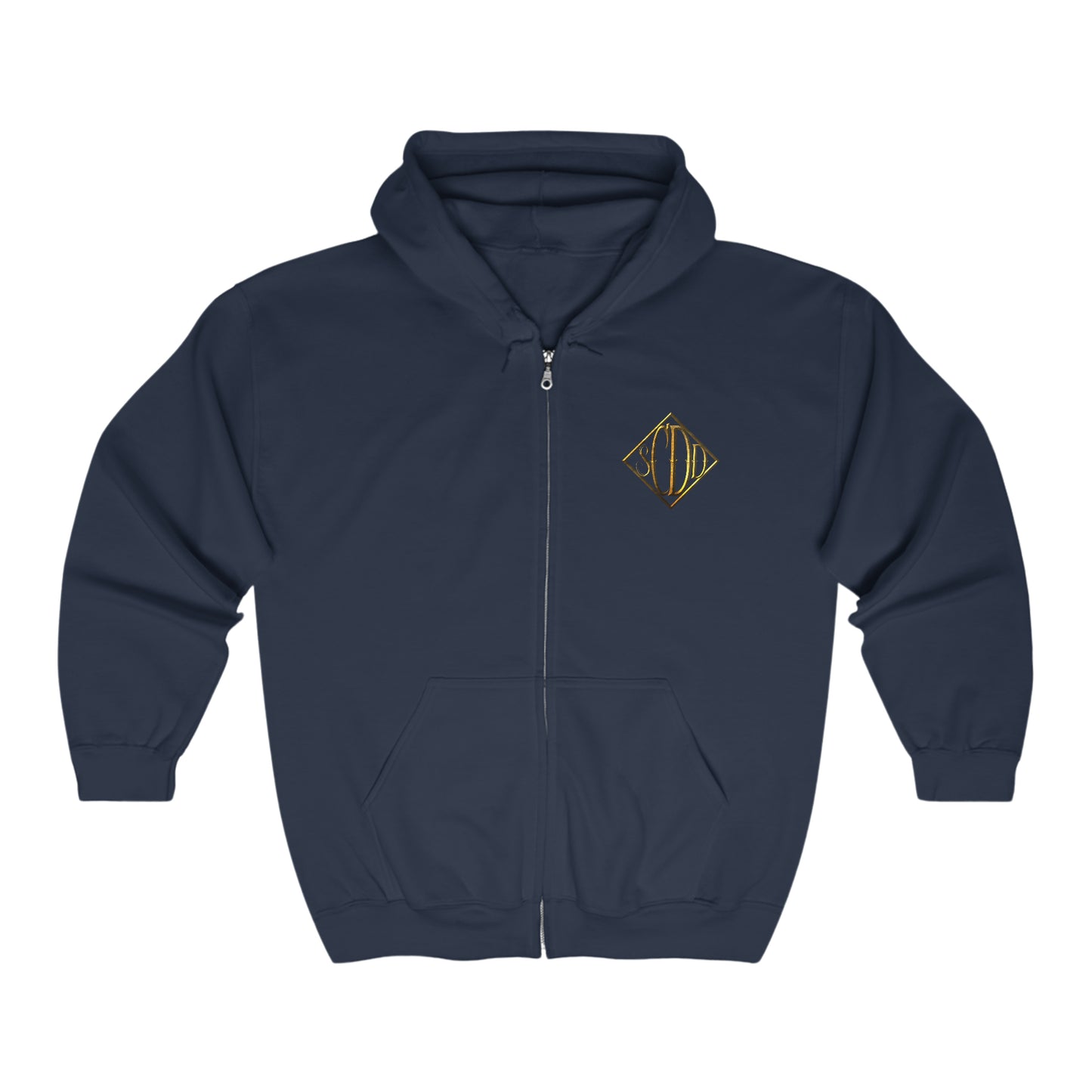 I love you with all my insides Unisex Heavy Blend™ Full Zip Hooded Sweatshirt