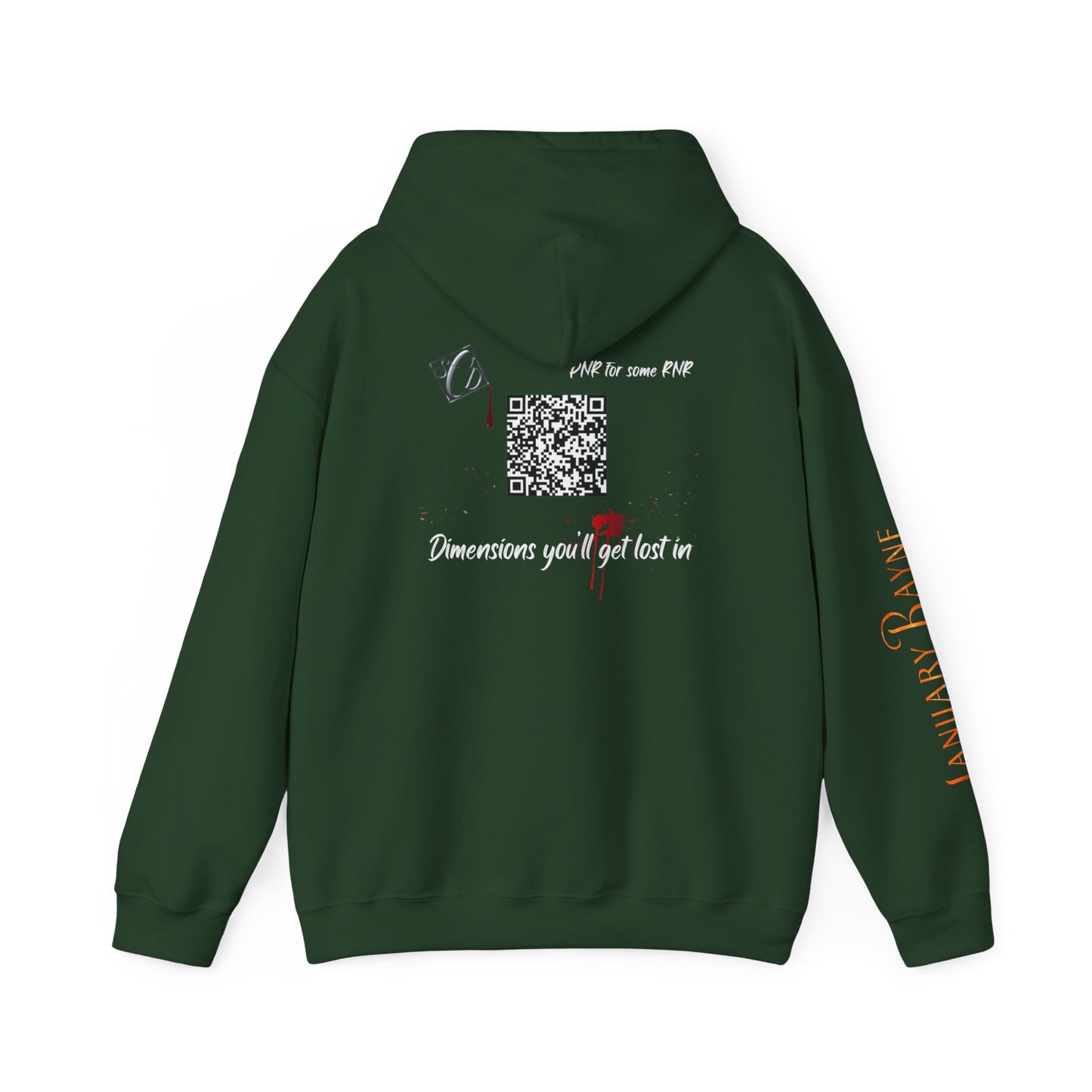 Shallow Cove with white lettering Unisex Heavy Blend™ Hooded Sweatshirt