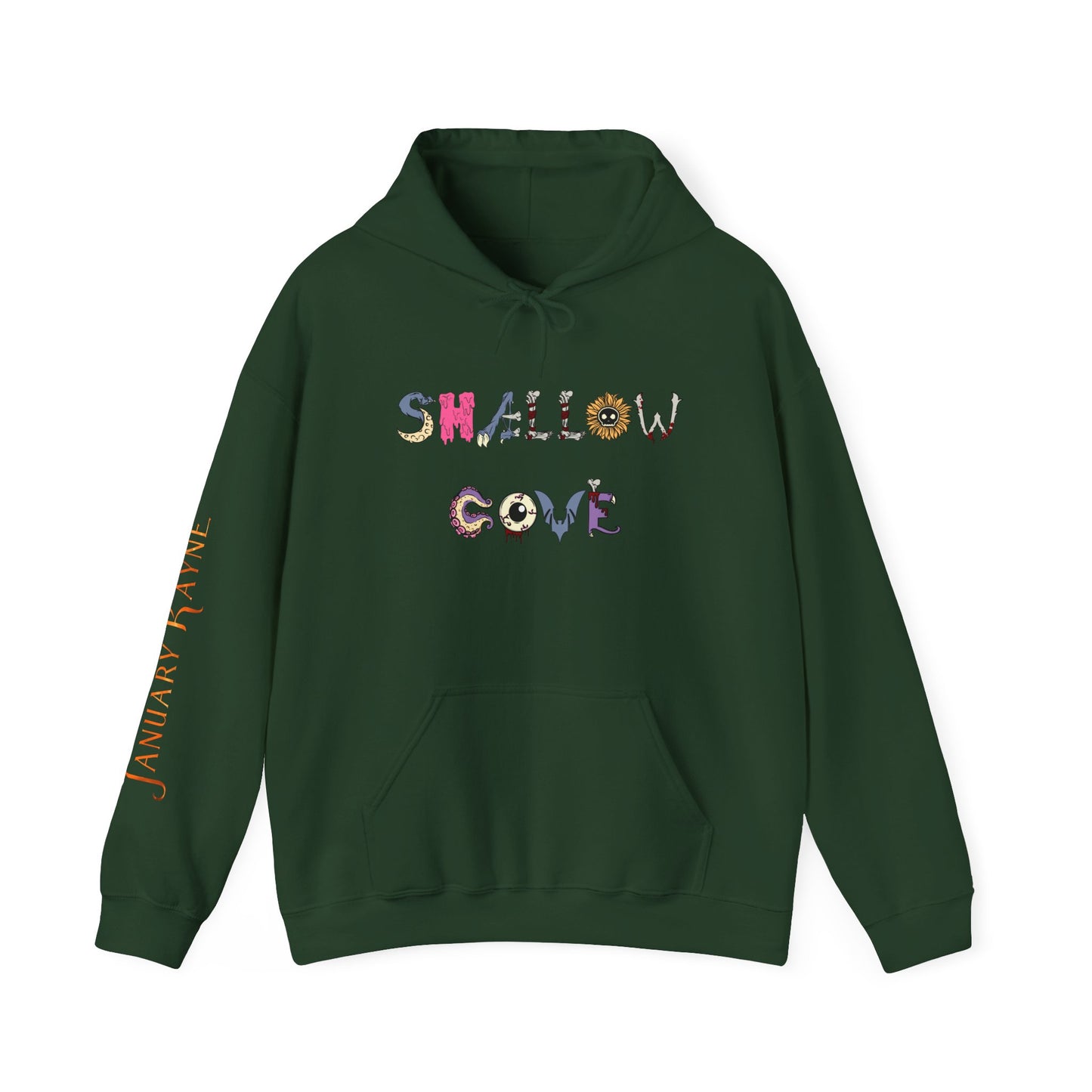 Shallow Cove with white lettering Unisex Heavy Blend™ Hooded Sweatshirt