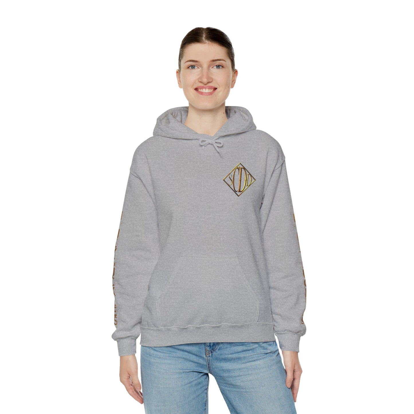 I love you with all my insides Unisex Heavy Blend™ Hooded Sweatshirt