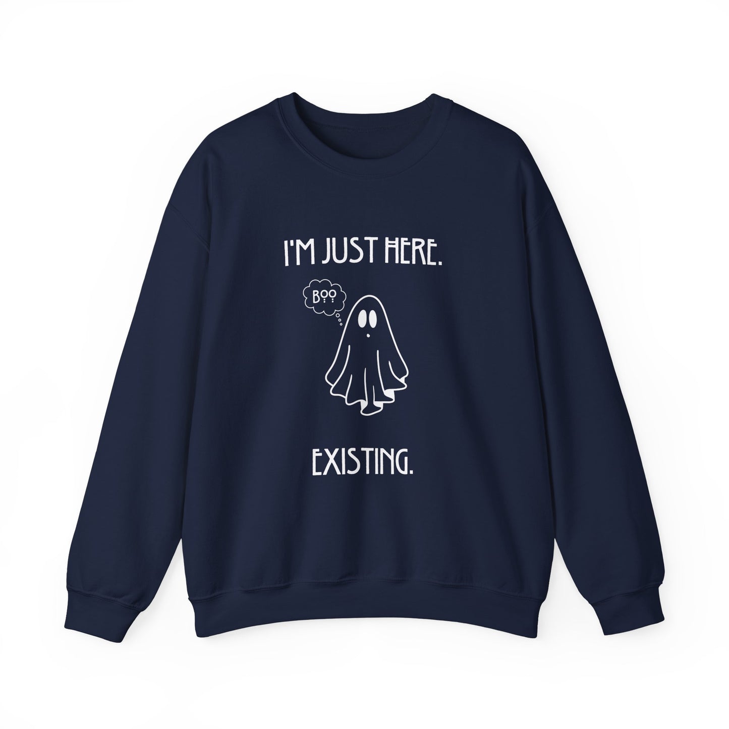 January Quote Lazy Unisex Heavy Blend™ Crewneck Sweatshirt