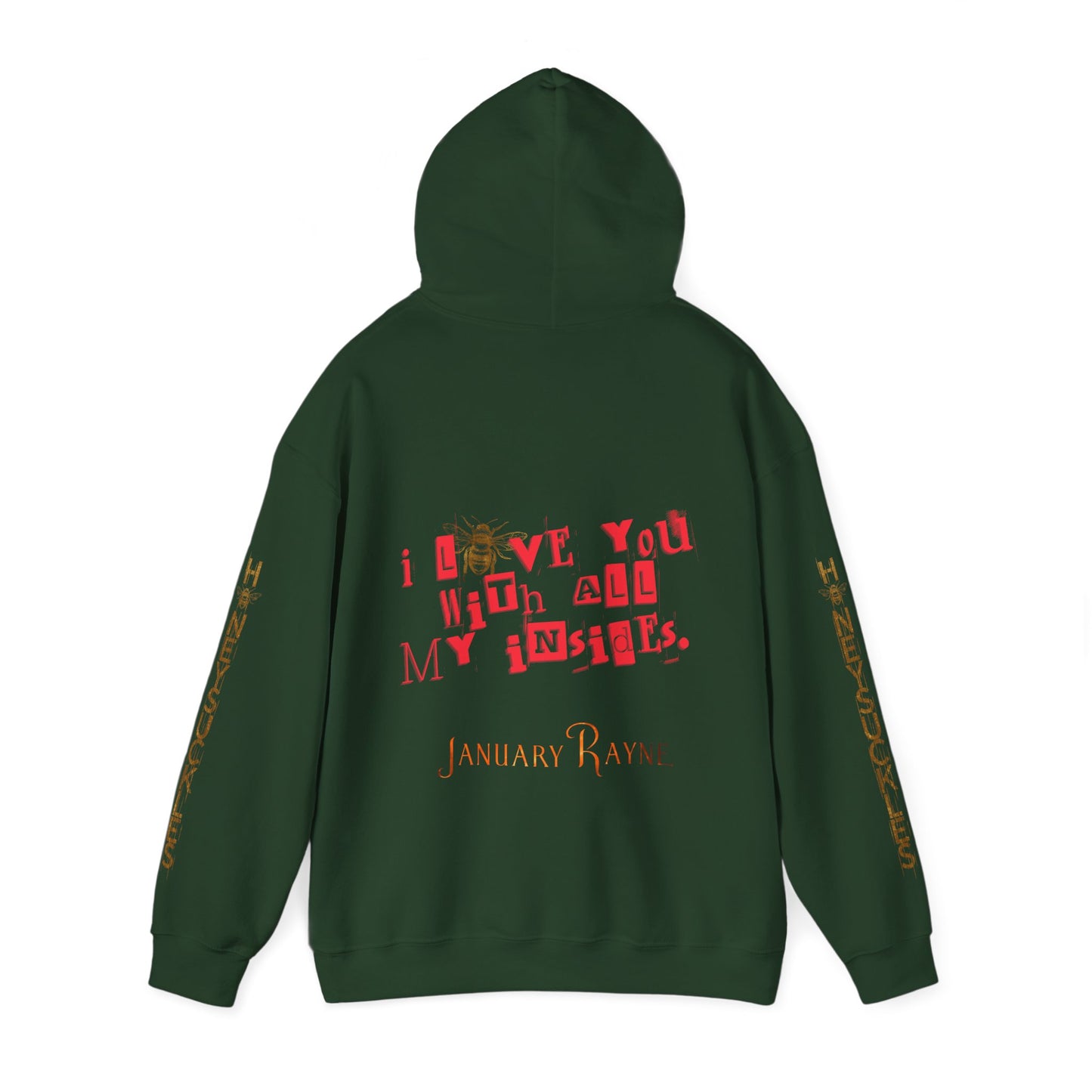 I love you with all my insides Unisex Heavy Blend™ Hooded Sweatshirt