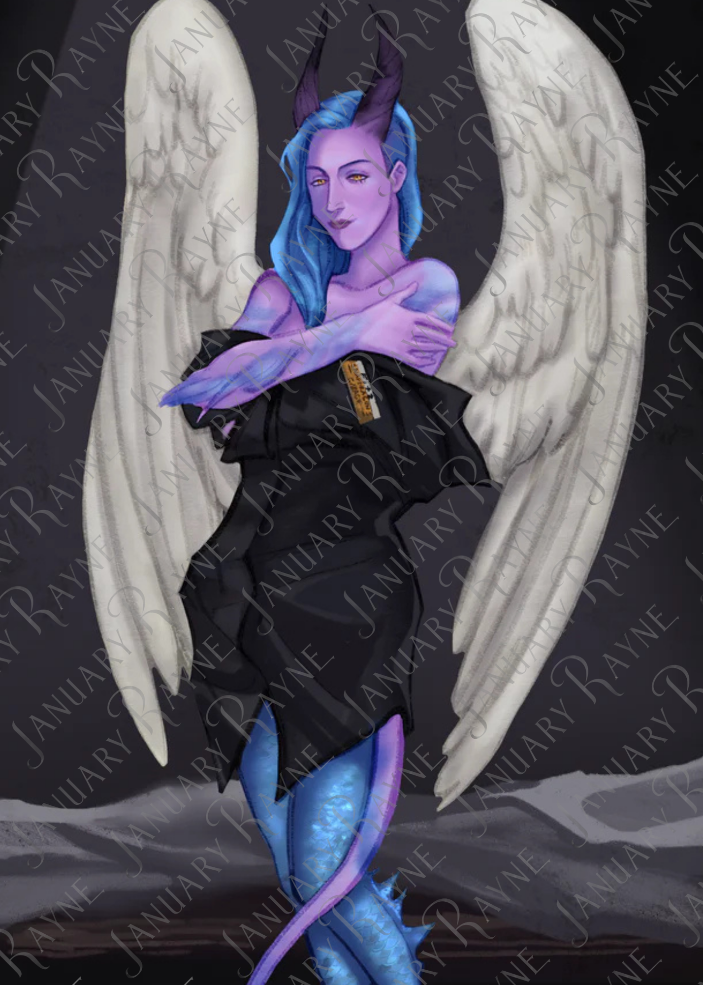 Hollyhocks Art Print - Holly