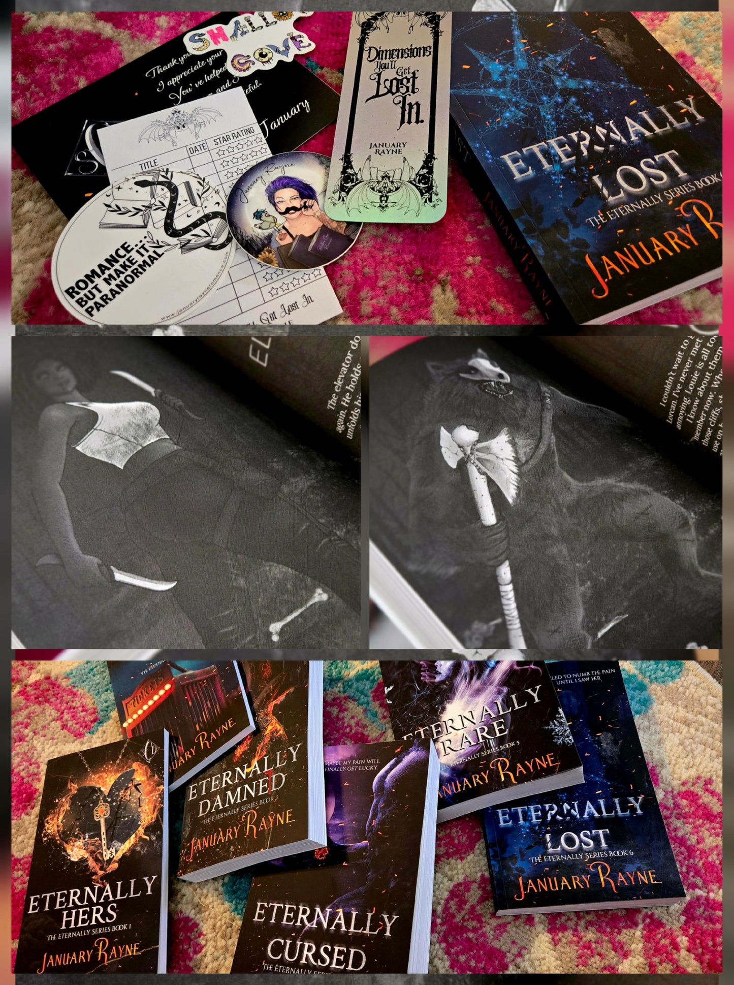 Signed Paperback of Eternally Lost