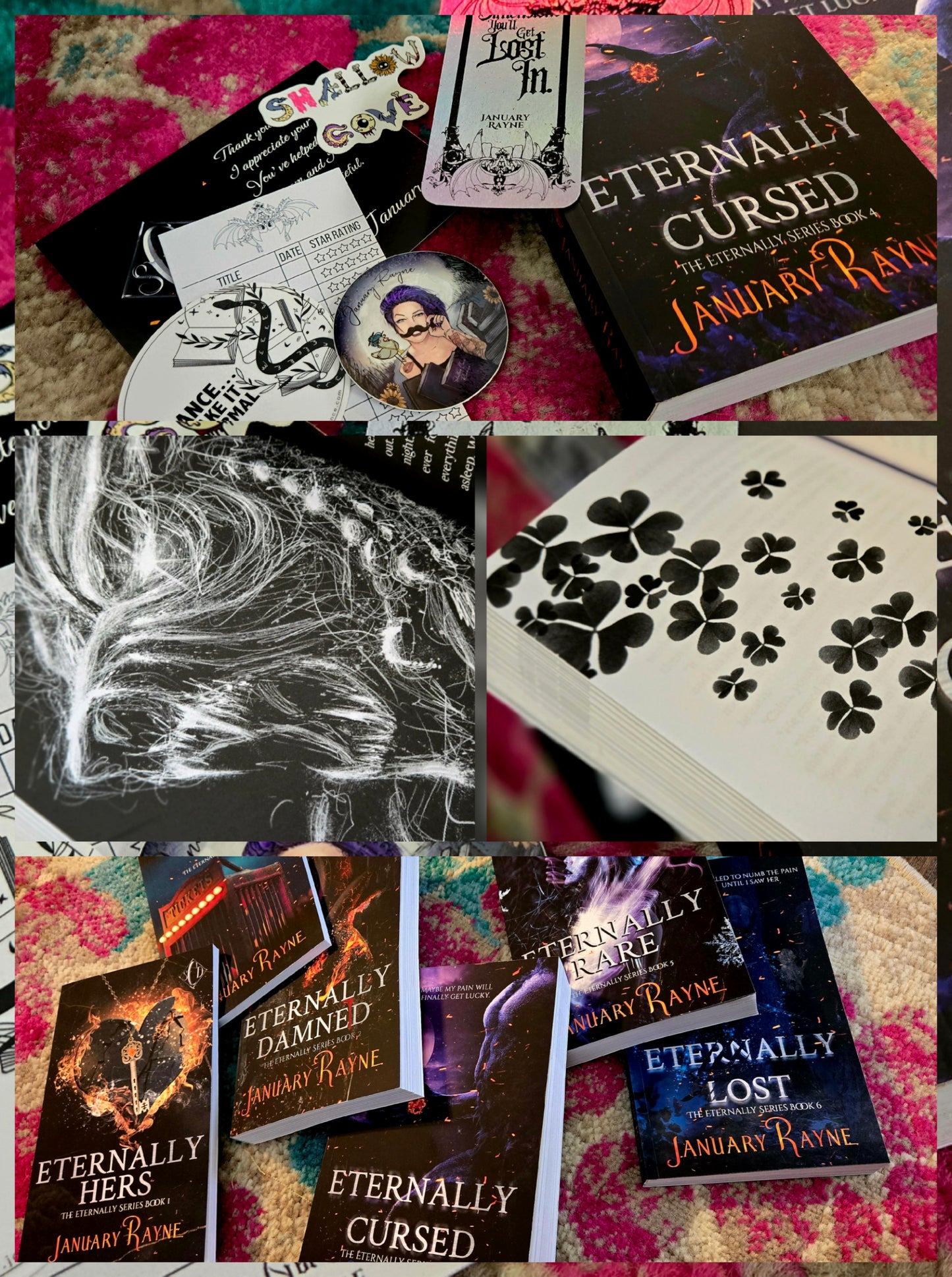 Signed Paperback of Eternally Cursed