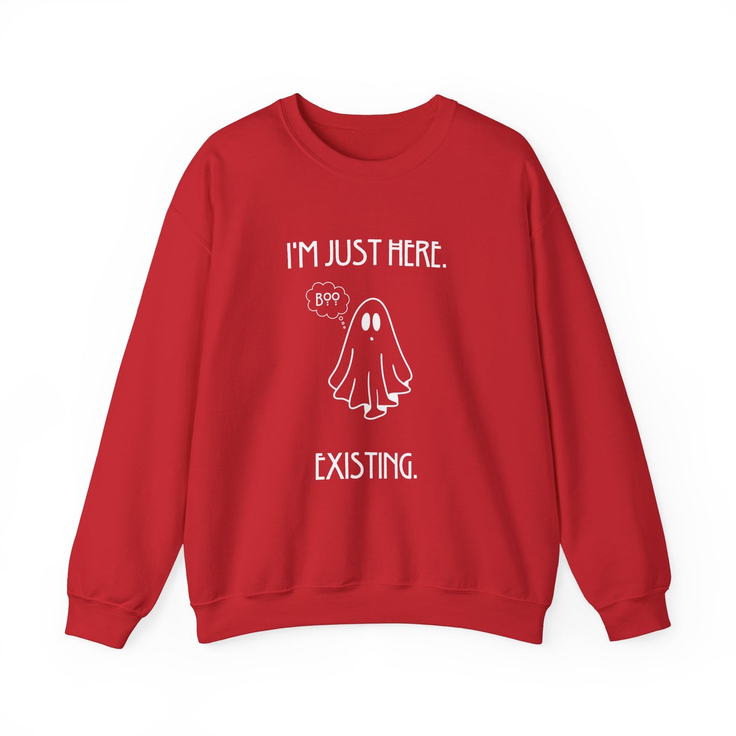 January Quote Lazy Unisex Heavy Blend™ Crewneck Sweatshirt