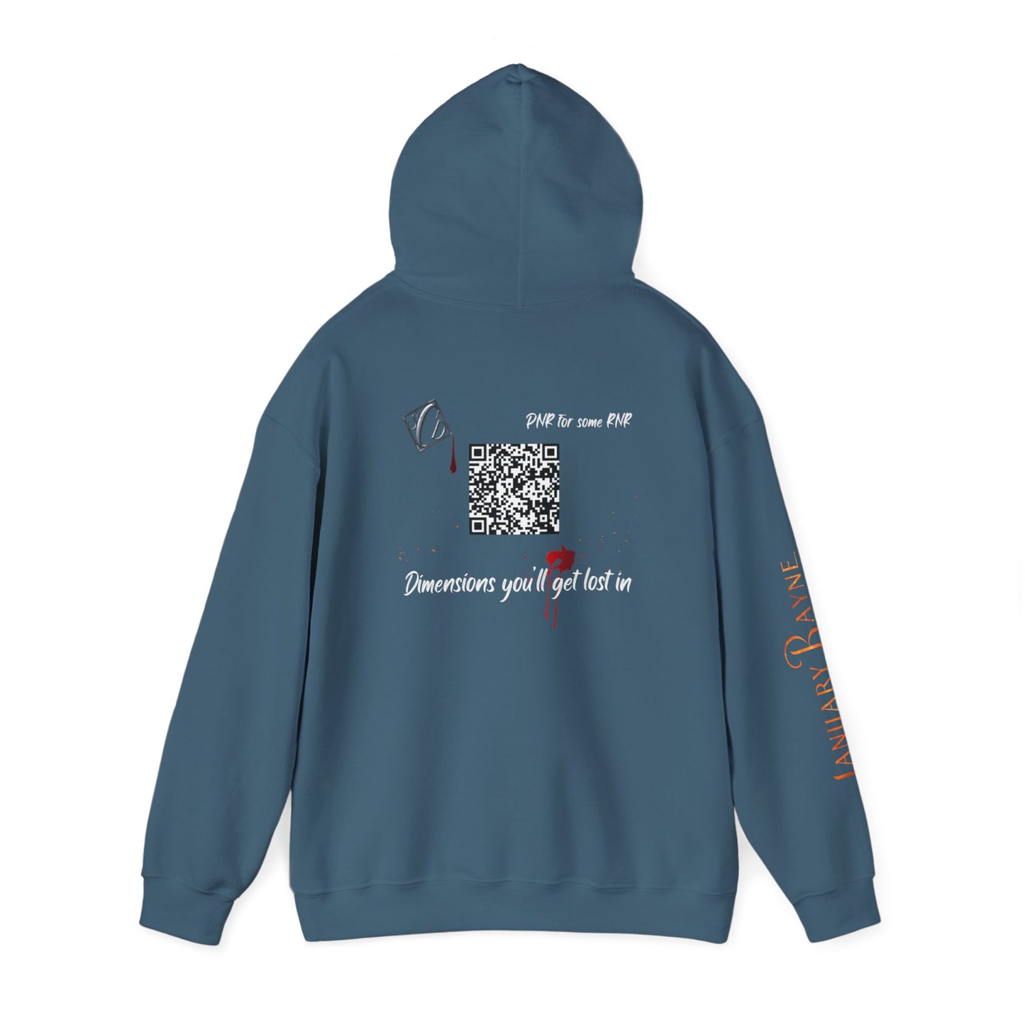 Shallow Cove with white lettering Unisex Heavy Blend™ Hooded Sweatshirt
