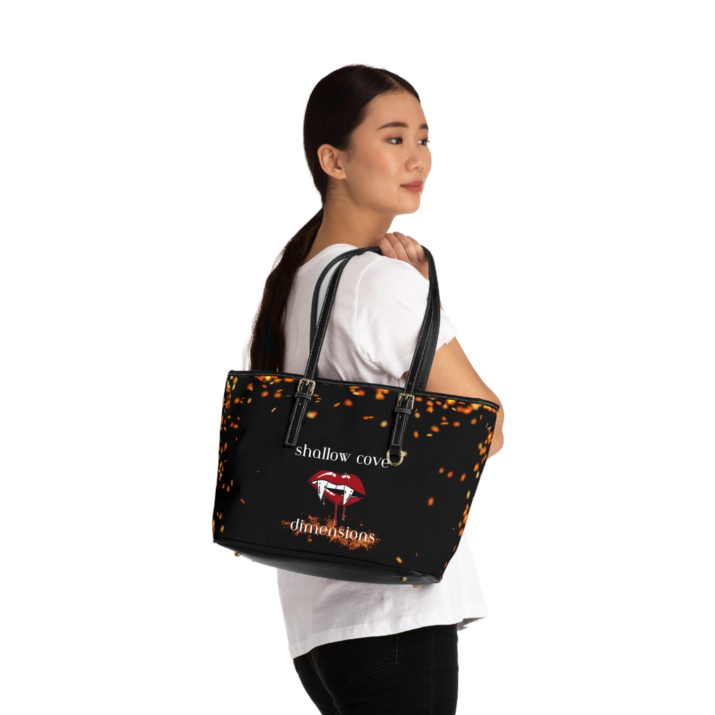 Shallow Cove PU Leather Shoulder Bag