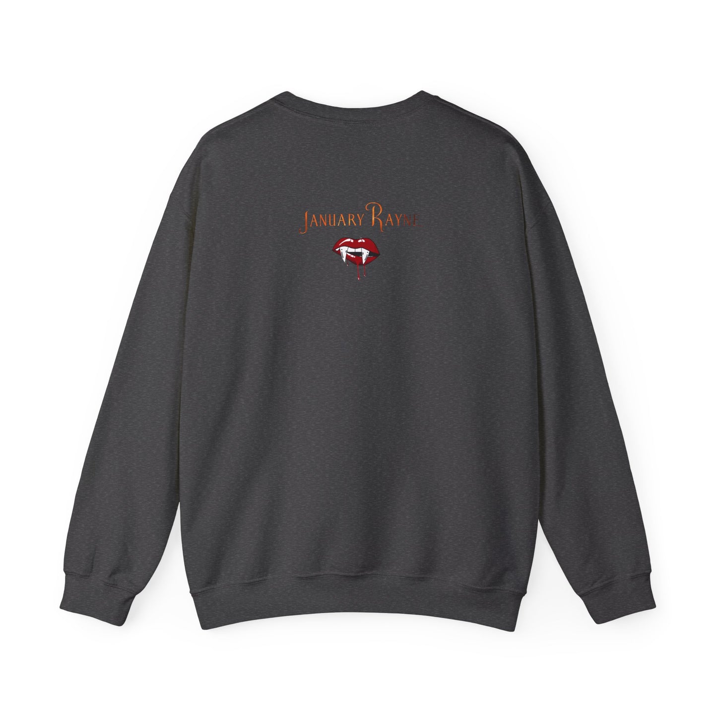 January Quote Lazy Unisex Heavy Blend™ Crewneck Sweatshirt