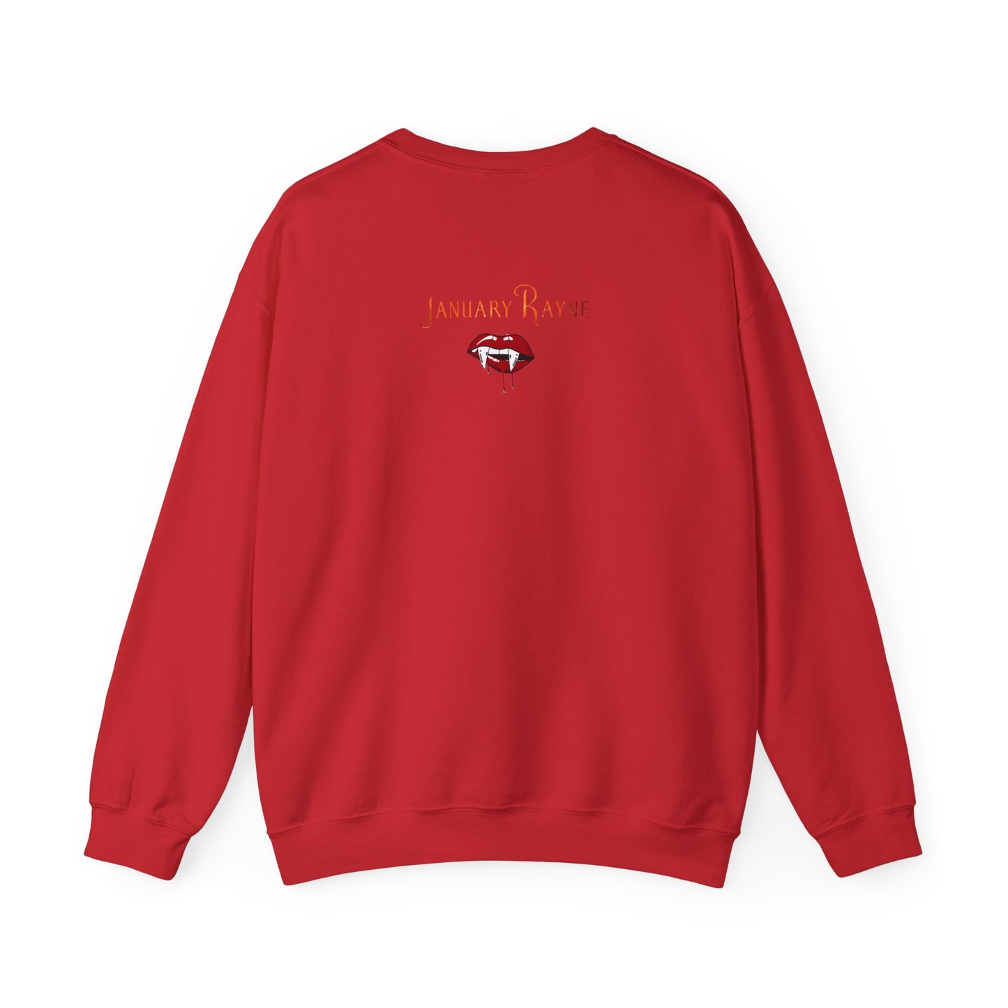 January Quote Lazy Unisex Heavy Blend™ Crewneck Sweatshirt