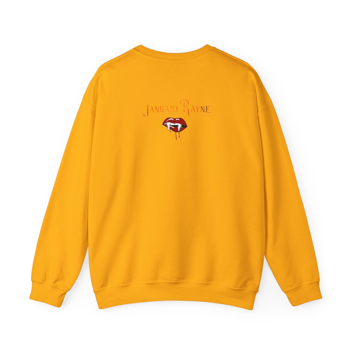 January Quote Lazy Unisex Heavy Blend™ Crewneck Sweatshirt