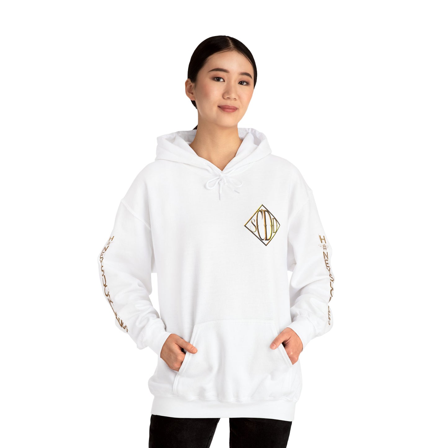I love you with all my insides Unisex Heavy Blend™ Hooded Sweatshirt