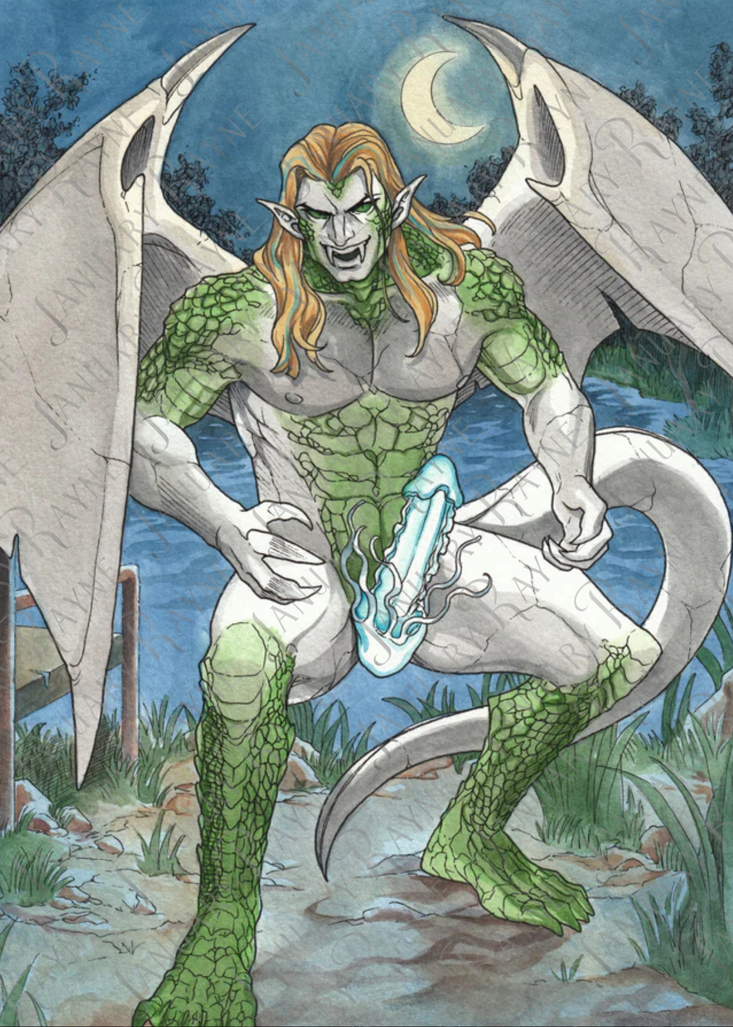 Snapdragons Art Print - Rhett NSFW