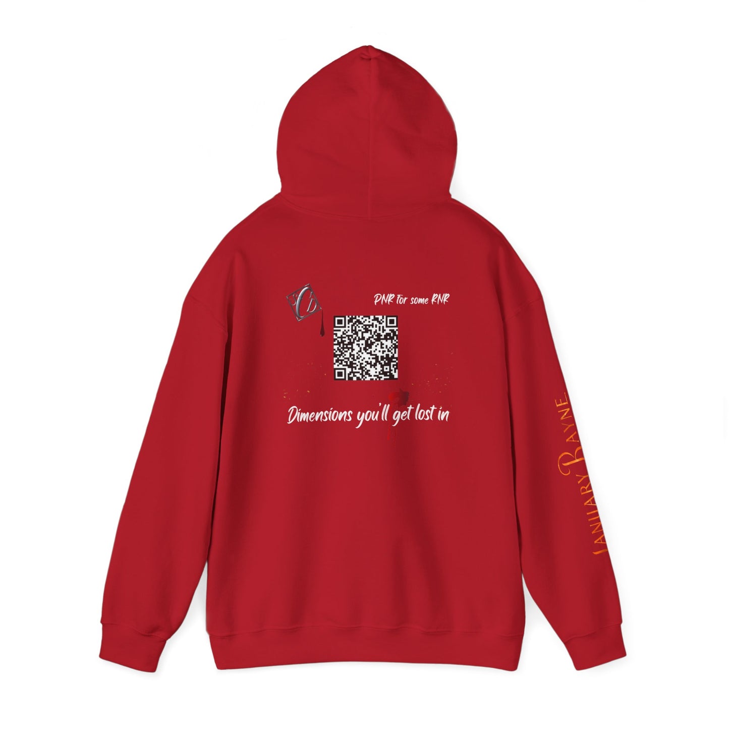 Shallow Cove with white lettering Unisex Heavy Blend™ Hooded Sweatshirt