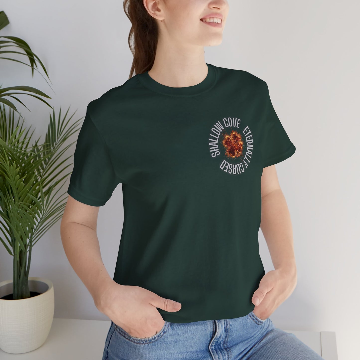Eternally Cursed Unisex Jersey Short Sleeve Tee