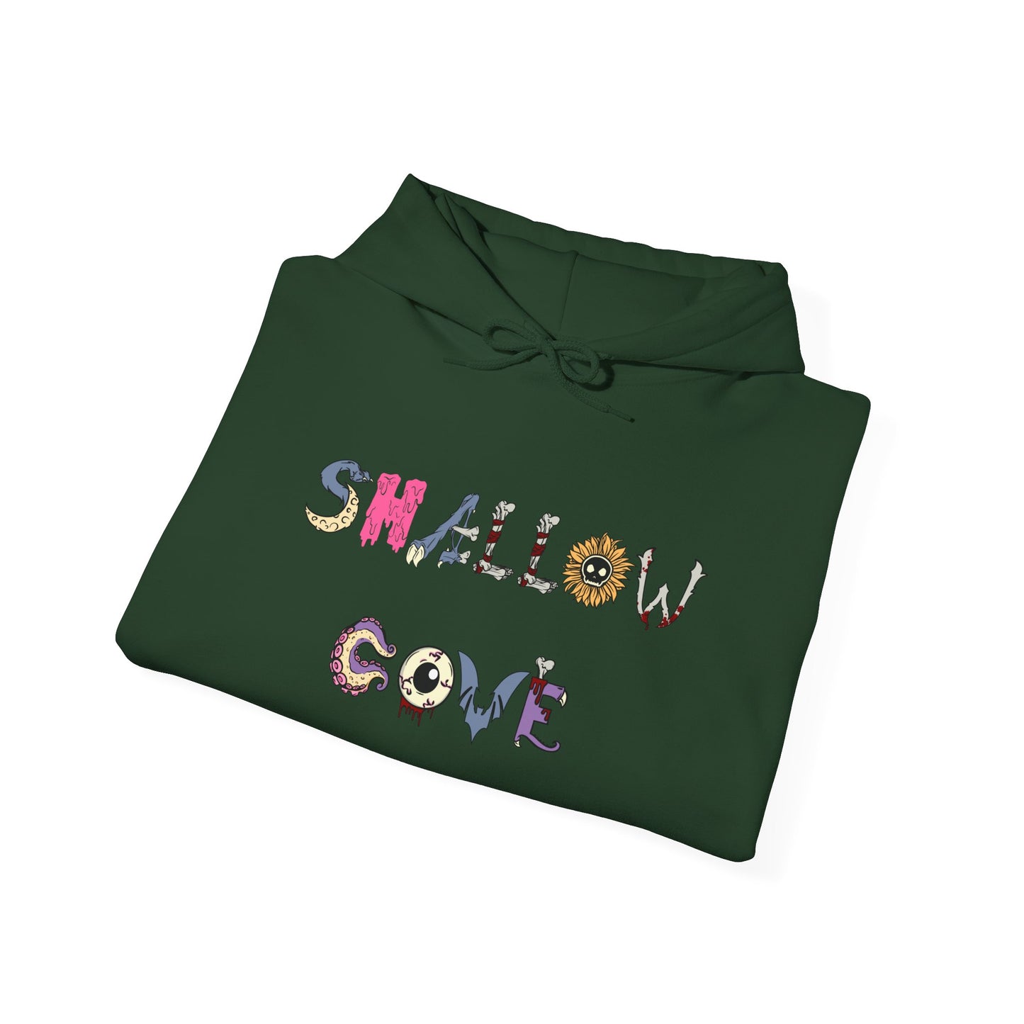 Shallow Cove with white lettering Unisex Heavy Blend™ Hooded Sweatshirt