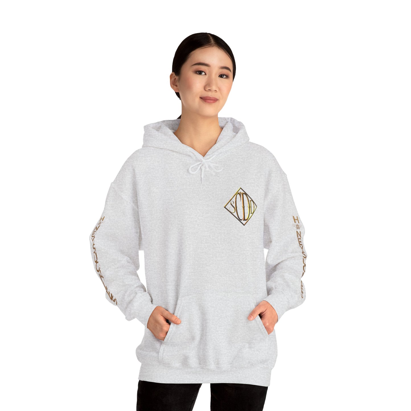 I love you with all my insides Unisex Heavy Blend™ Hooded Sweatshirt