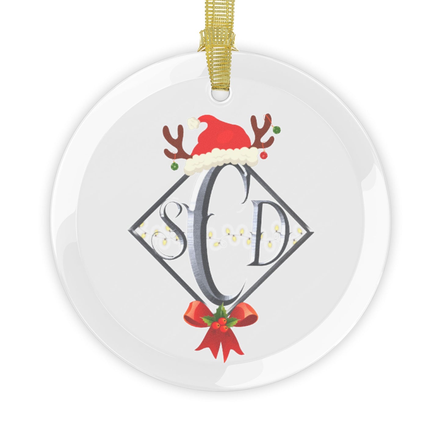 Shallow Cove Glass Ornament