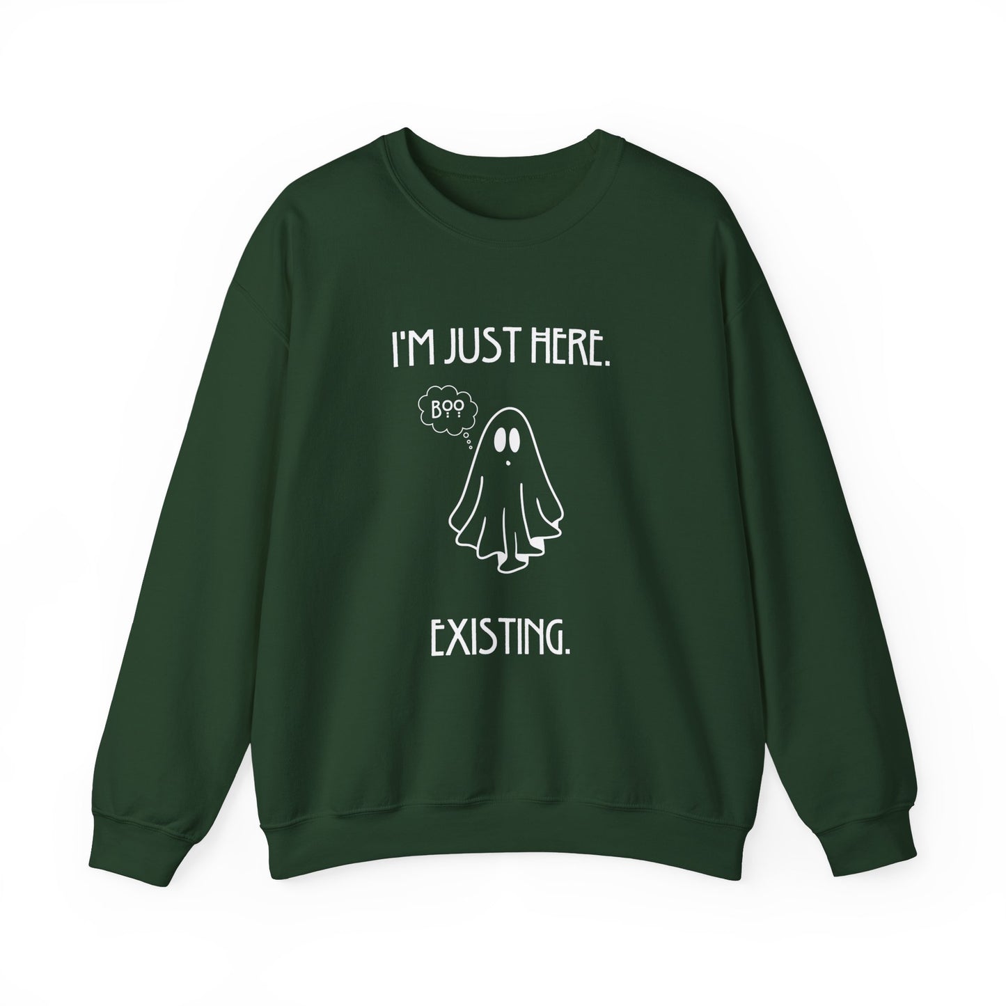 January Quote Lazy Unisex Heavy Blend™ Crewneck Sweatshirt