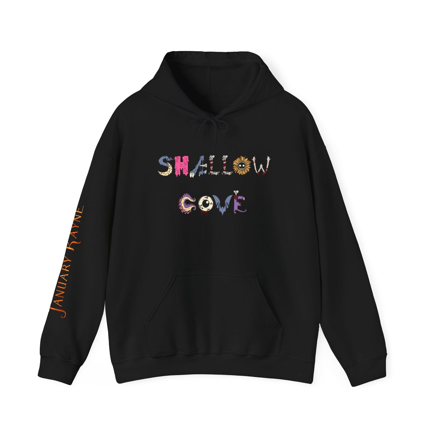 Shallow Cove with white lettering Unisex Heavy Blend™ Hooded Sweatshirt
