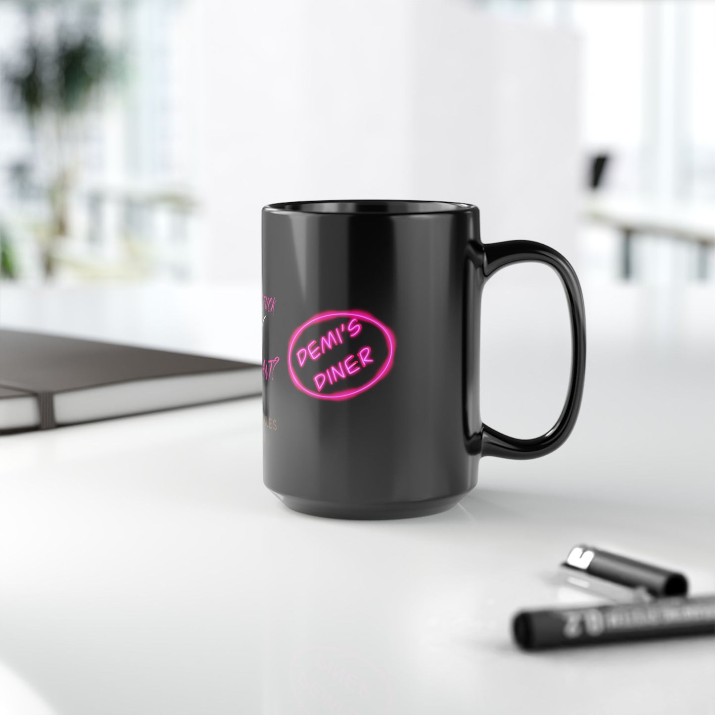 Creed's Black Mug, 15oz