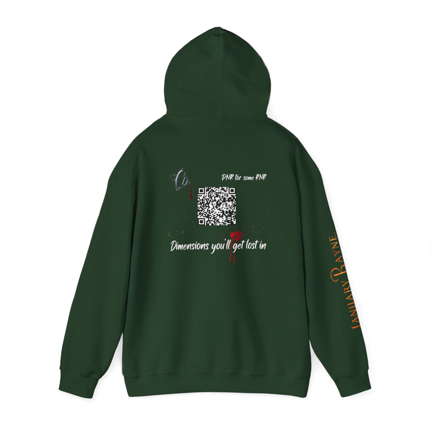 Shallow Cove with white lettering Unisex Heavy Blend™ Hooded Sweatshirt